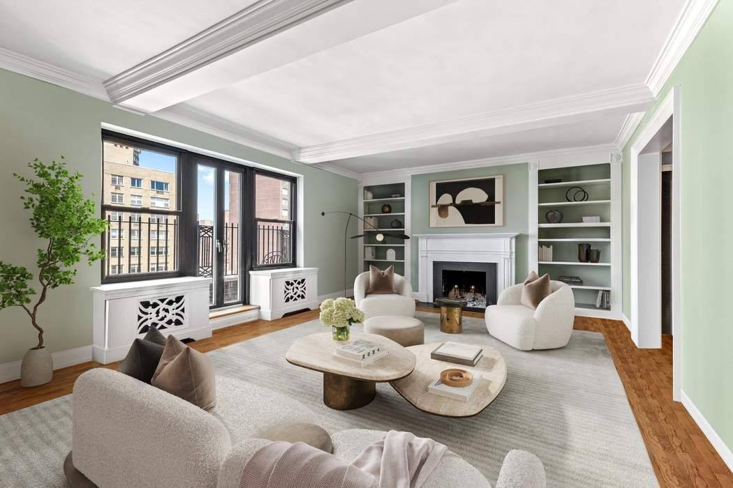 This oversized two bedroom, two bathroom home enjoys uncommonly gracious proportions, private outdoor space, and sunny open views.