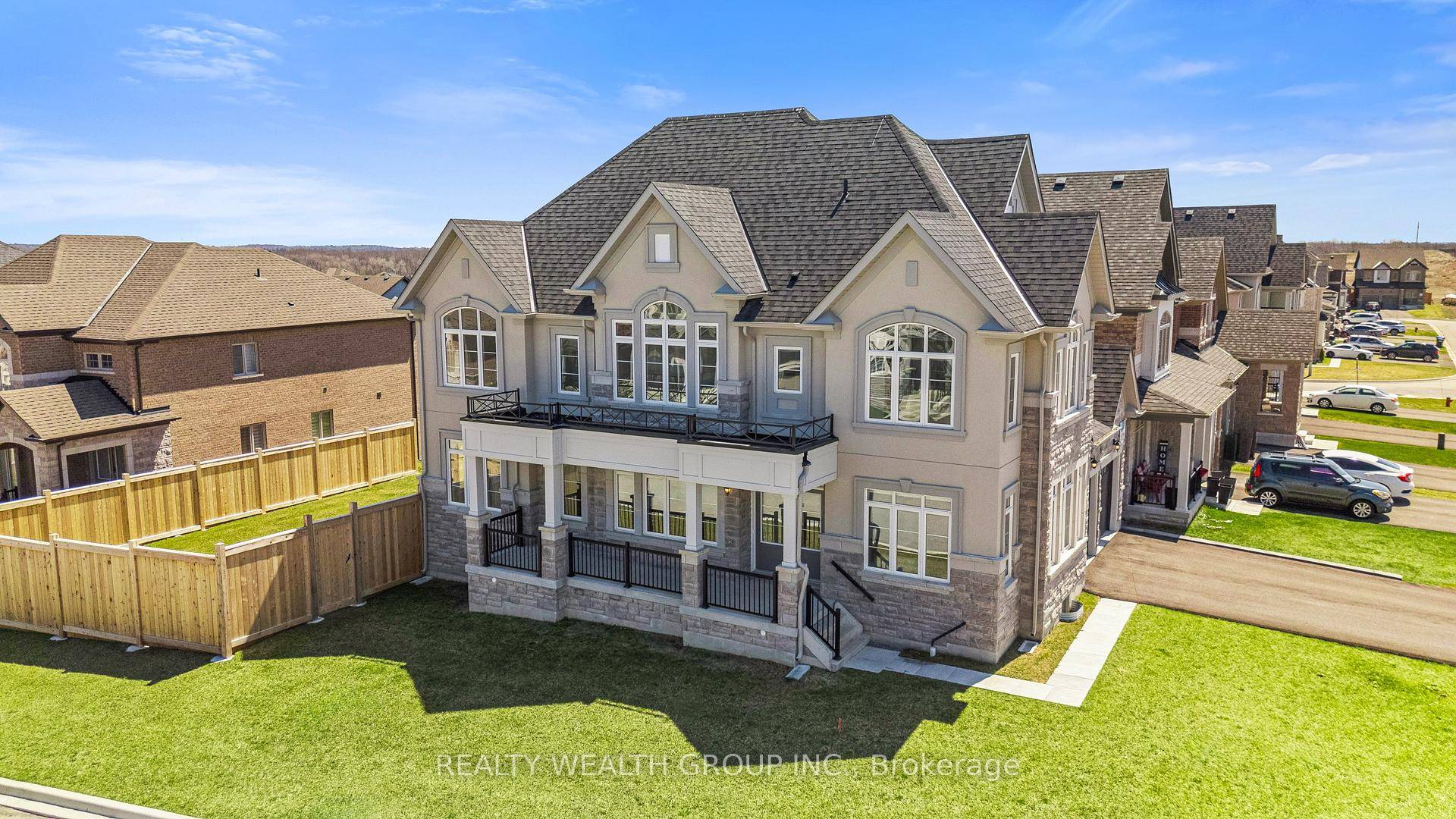 Welcome to this never lived in, luxurious corner home built by Zancor Homes, ideally situated on a spacious premium lot in one of Innisfil's most desirable community.