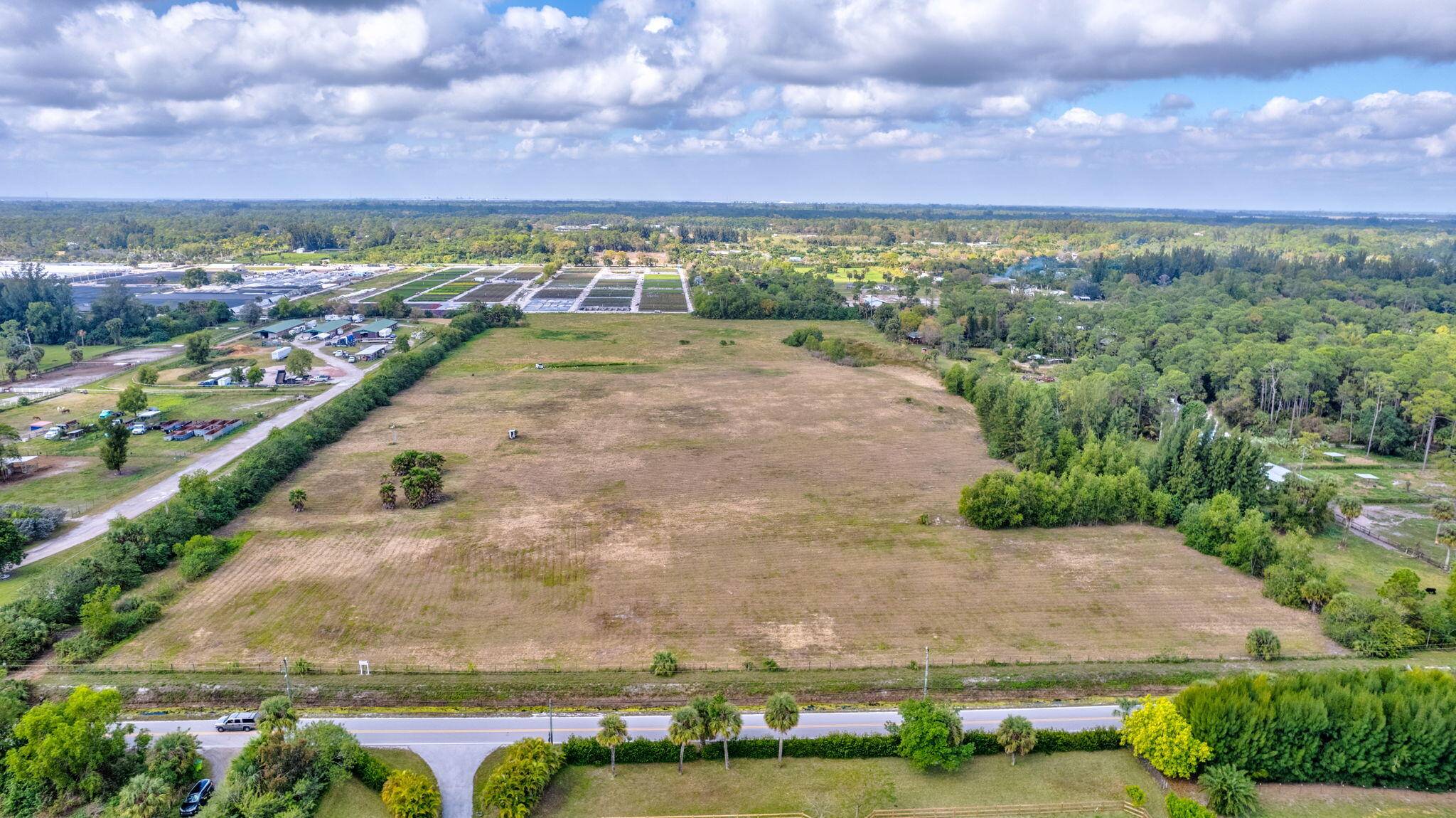 Unique opportunity to own this prime 20 acres on paved E Rd.