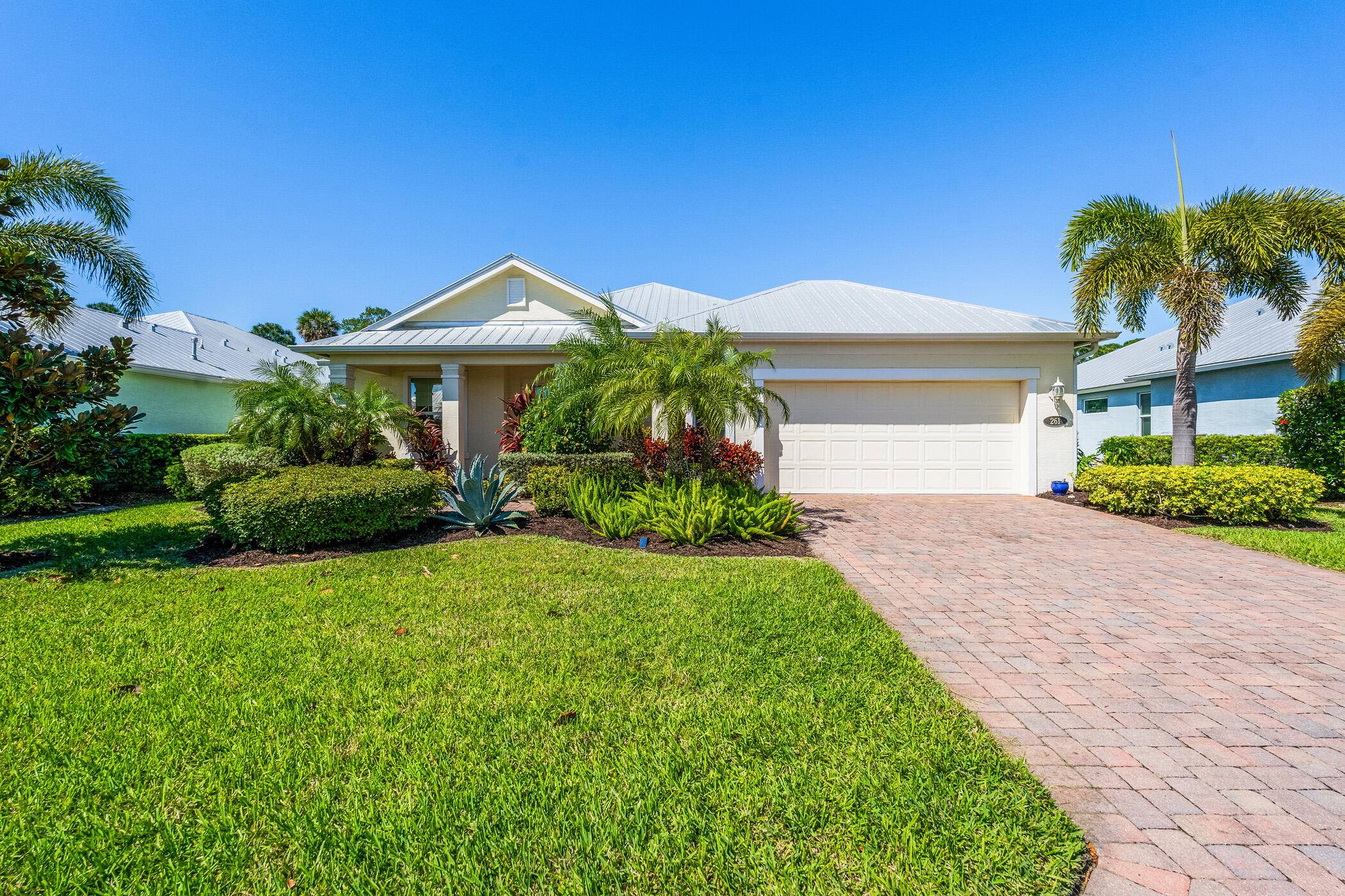 Enjoy privacy and modern comfort in this beautiful gated community.