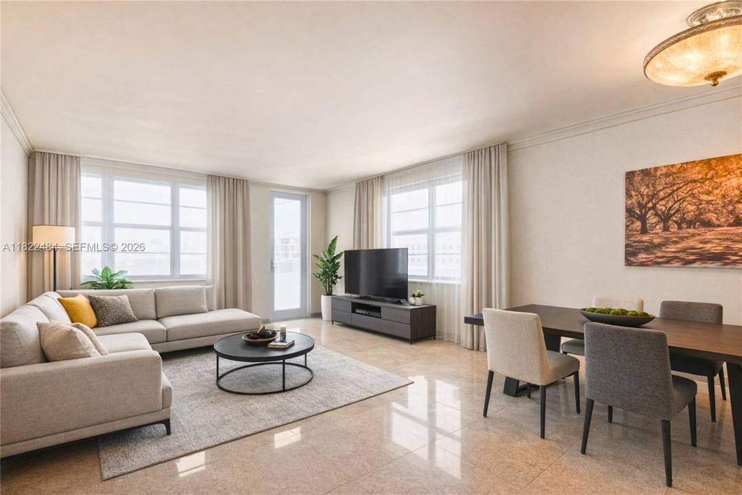 Beautiful corner 2 bed 2 bath apartment with oversize balcony and lot of natural light due to the SW exposure and wonderful sunset.