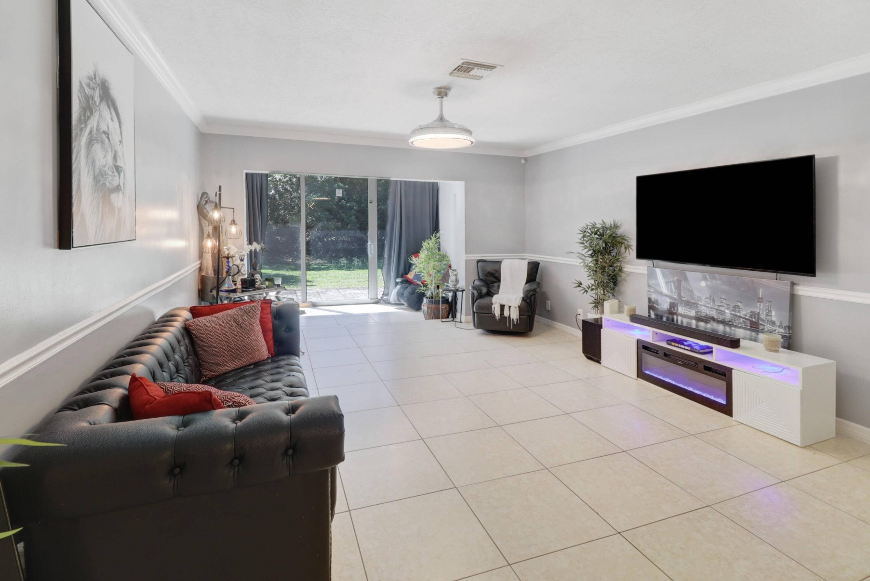 Welcome to this beautifully maintained 3 bedroom, 2 bath end unit villa nestled in the tranquil, all ages community of Palmland Villas.