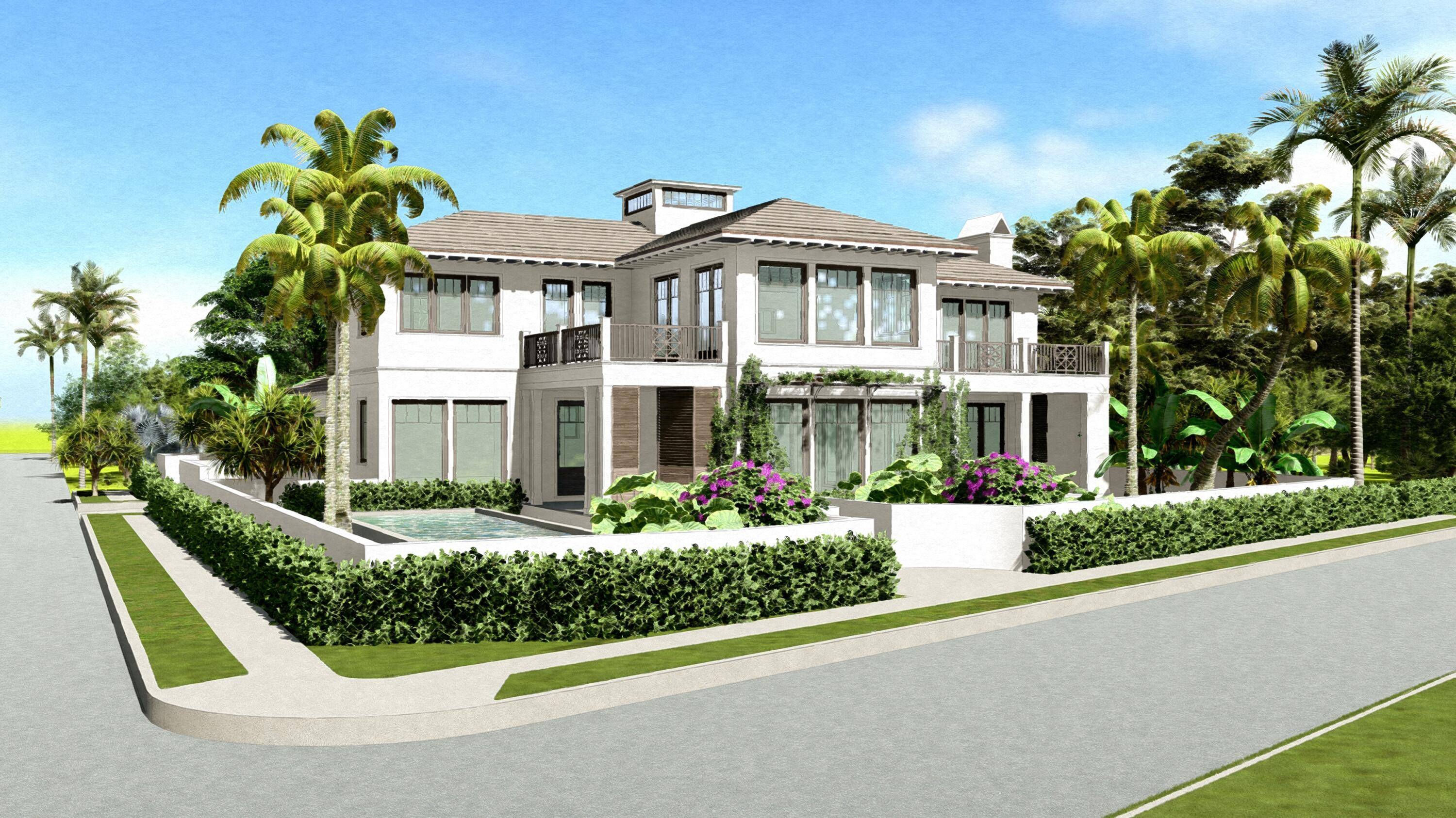 New West Palm Beach lakefront home.