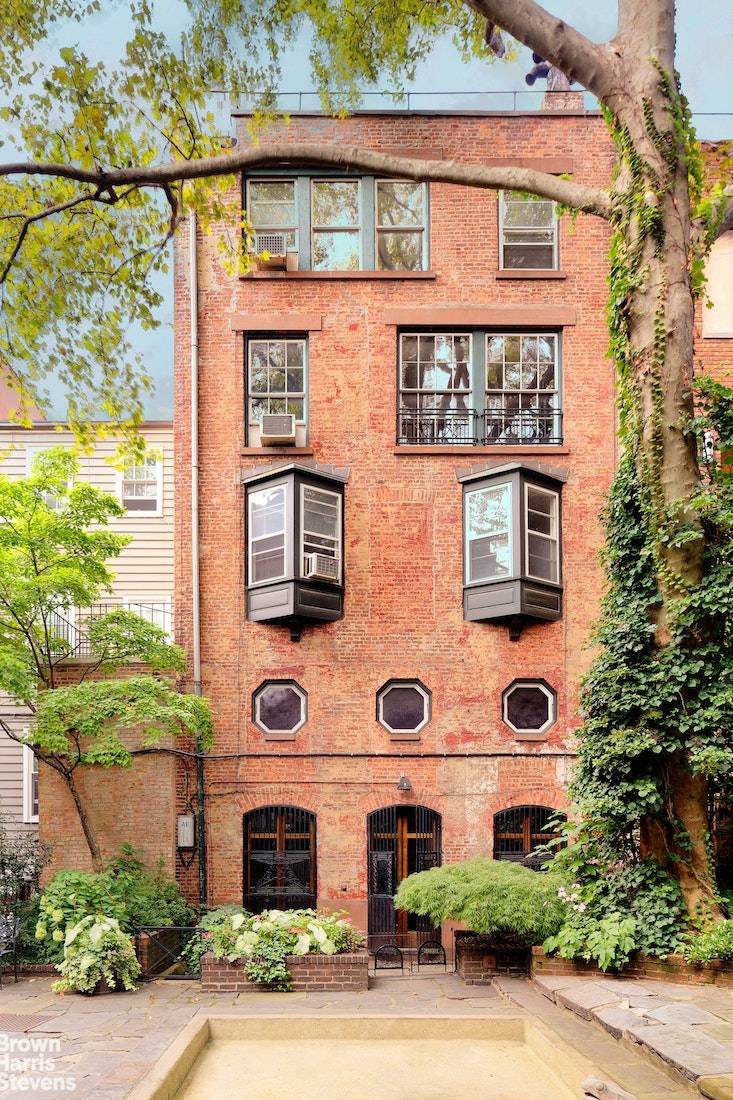 Historic 25' Greenwich Village Mansion 280 West 11th Street is an elegant 25.