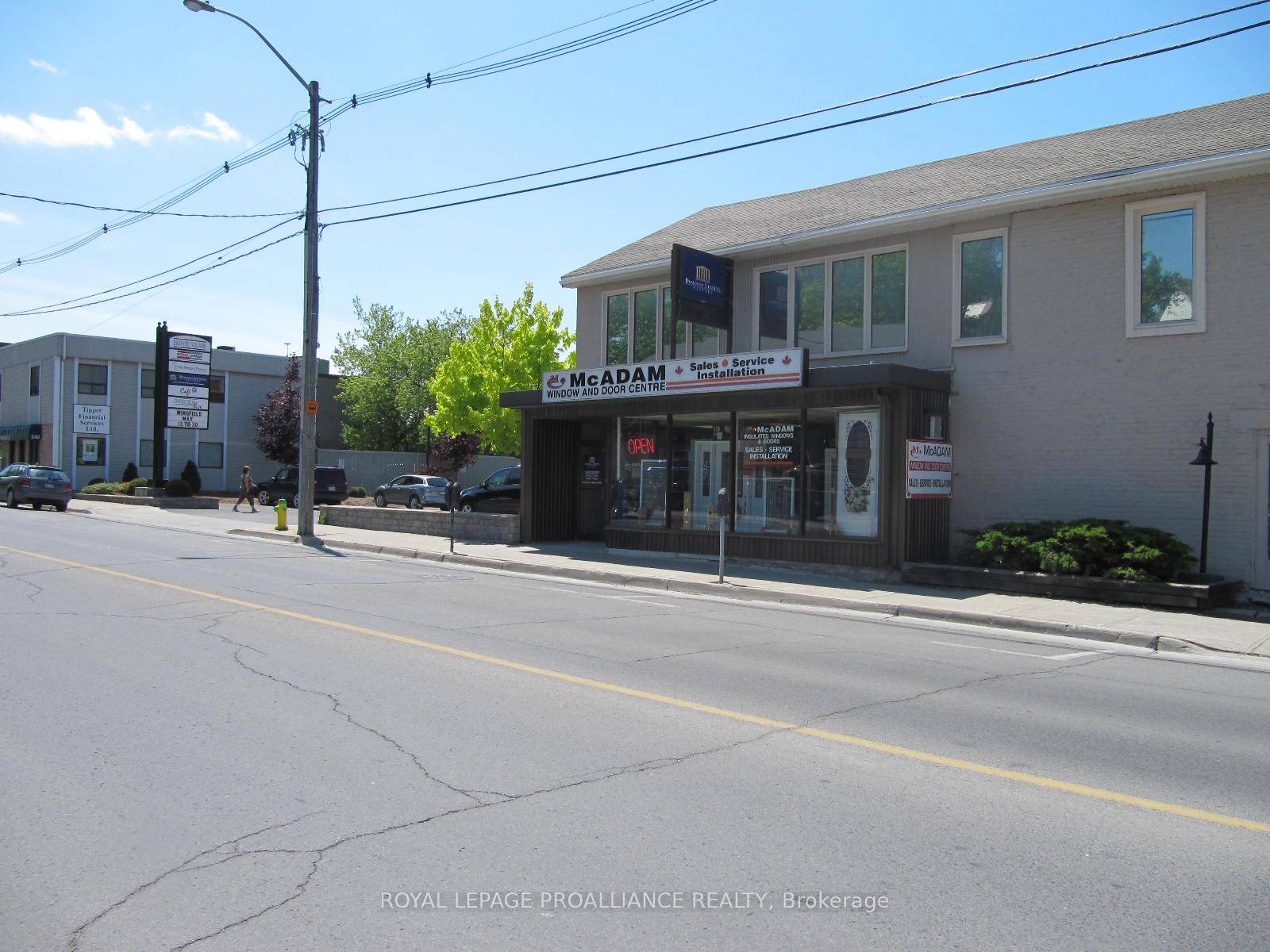 Bright and inviting 2, 130 square foot office space available on the second level.