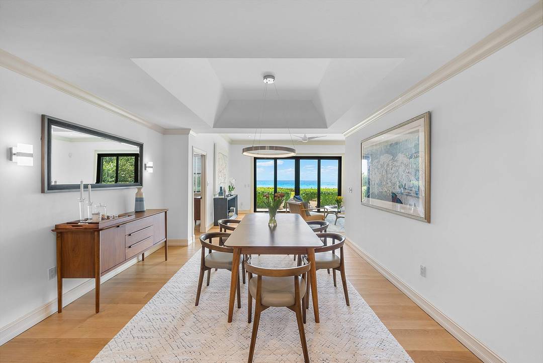 Enjoy life directly on the beach in this boutique building located at 3951 N Ocean Blvd.
