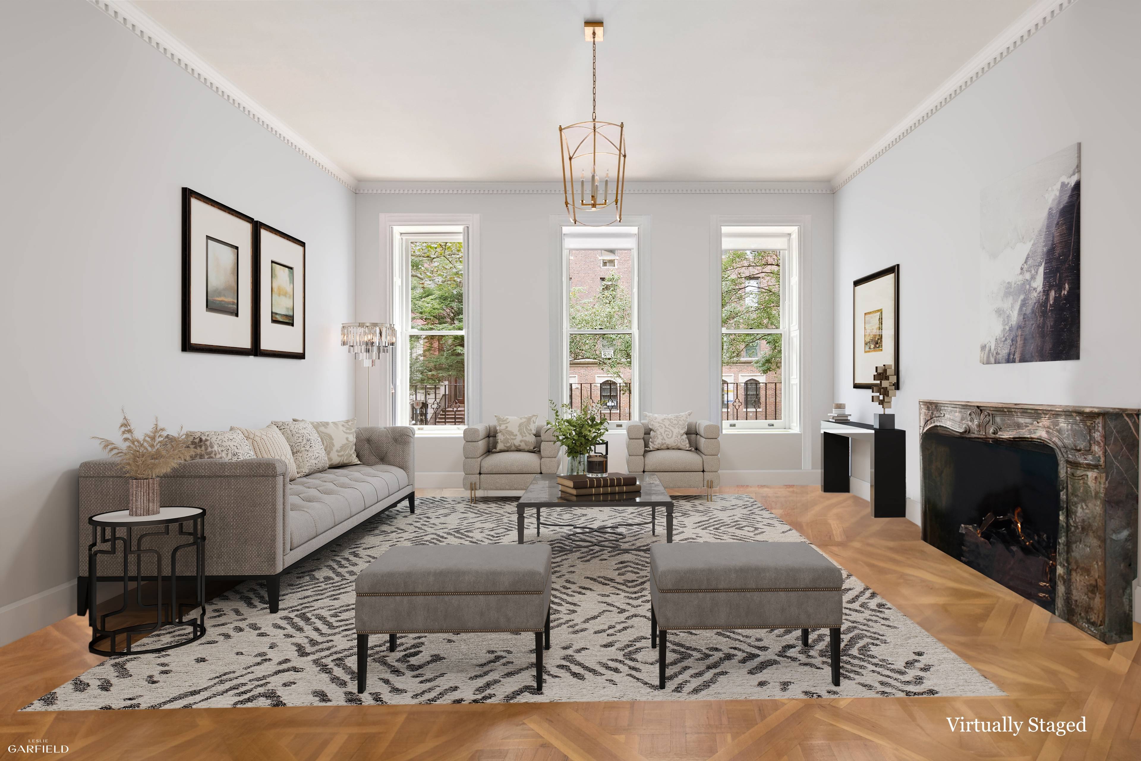 Located on one of the Upper East Side's most exceptional townhouse blocks, a few houses down from where the iconic film Breakfast at Tiffany's was shot, this exquisite four story ...