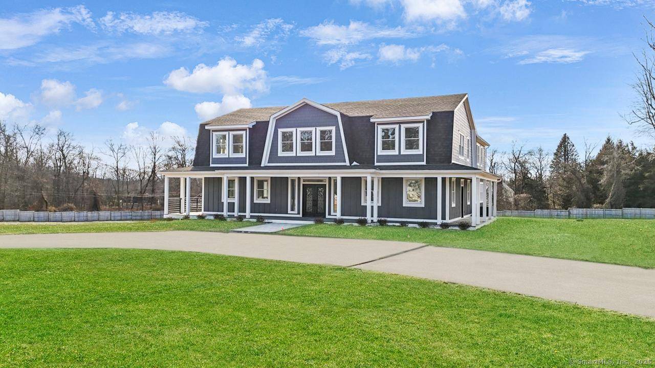 NEW PRICE ! Exceptional Custom Designed Contemporary Colonial Farmhouse Style Estate in South Wilton.