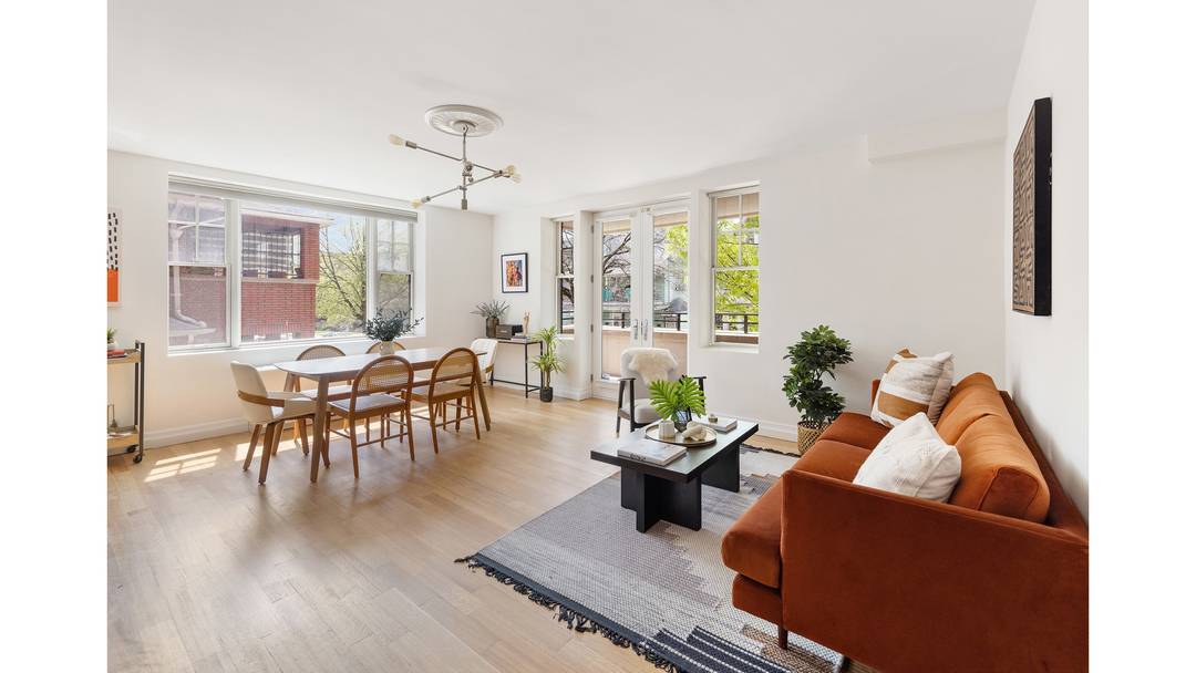 Experience modern luxury in the heart of Ditmas Park with this expansive two bedroom, two bathroom residence at the VISTA.