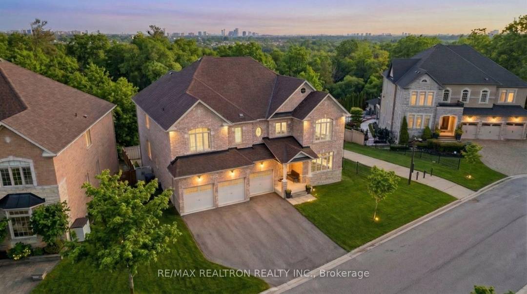 Rare 5 bedroom 3 car garage on ravine forest backing luxury in Vaughan's prestigious Patterson community Nearly 5, 000 sq.