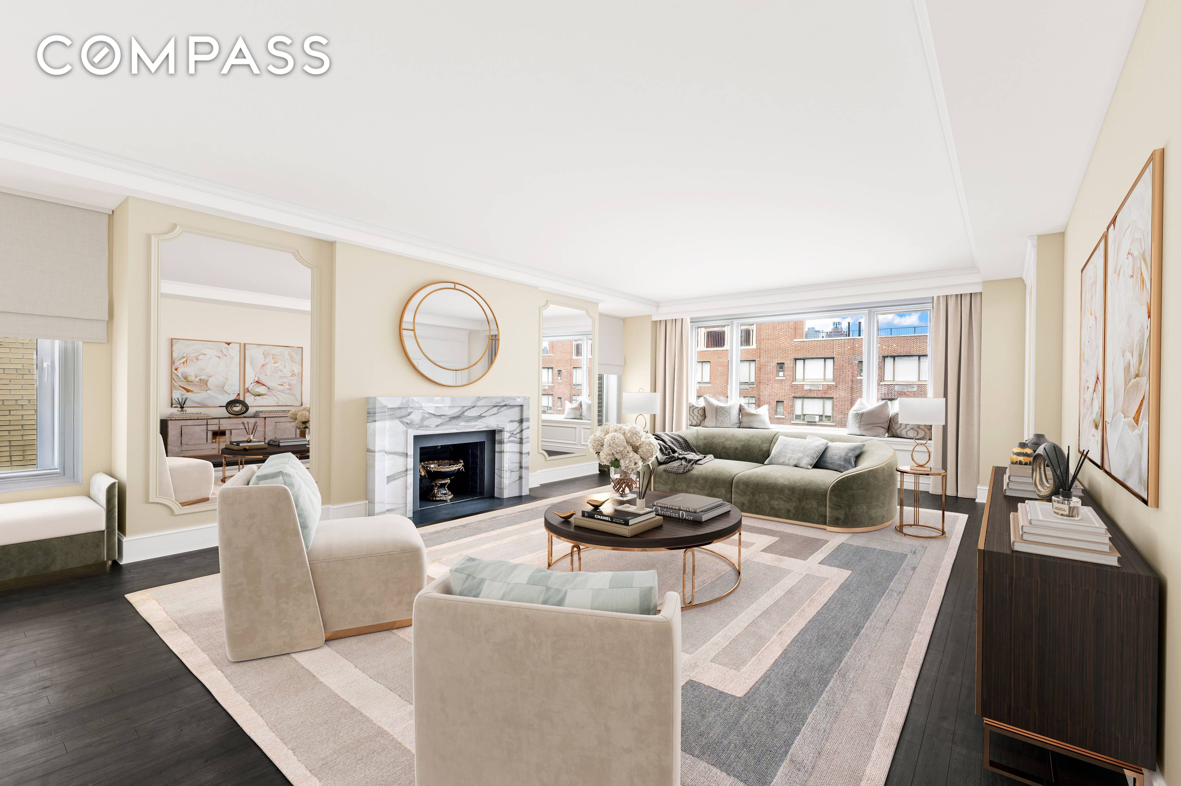 Fully Renovated Prewar Co op with Designer Finishes Welcome to Residence 15B, a stunning, fully renovated Prewar Classic 7 apartment in the heart of Sutton Place, one of Manhattan s ...