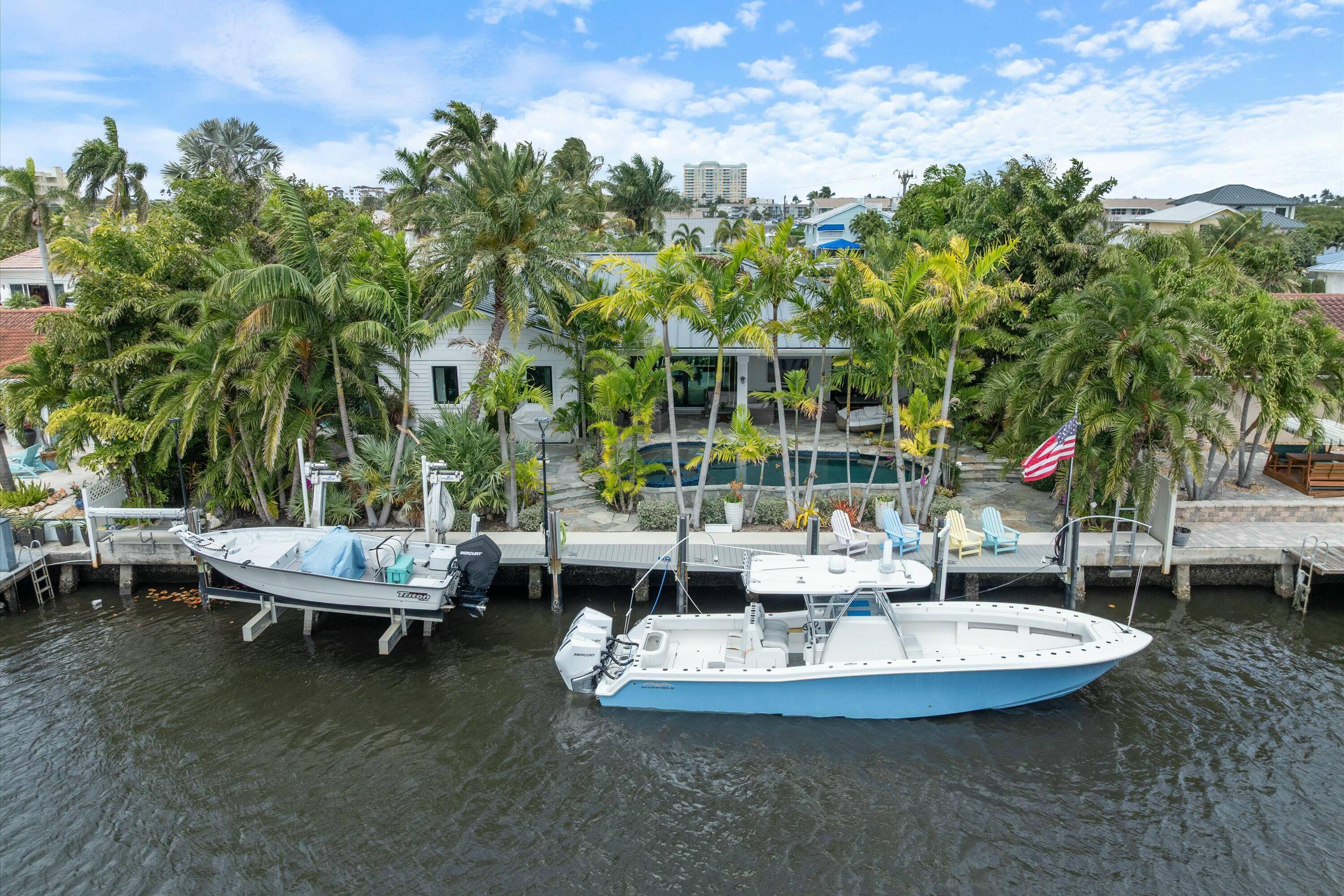 Live the ultimate South Florida lifestyle in this fully rebuilt, like new waterfront home, now available for rent.