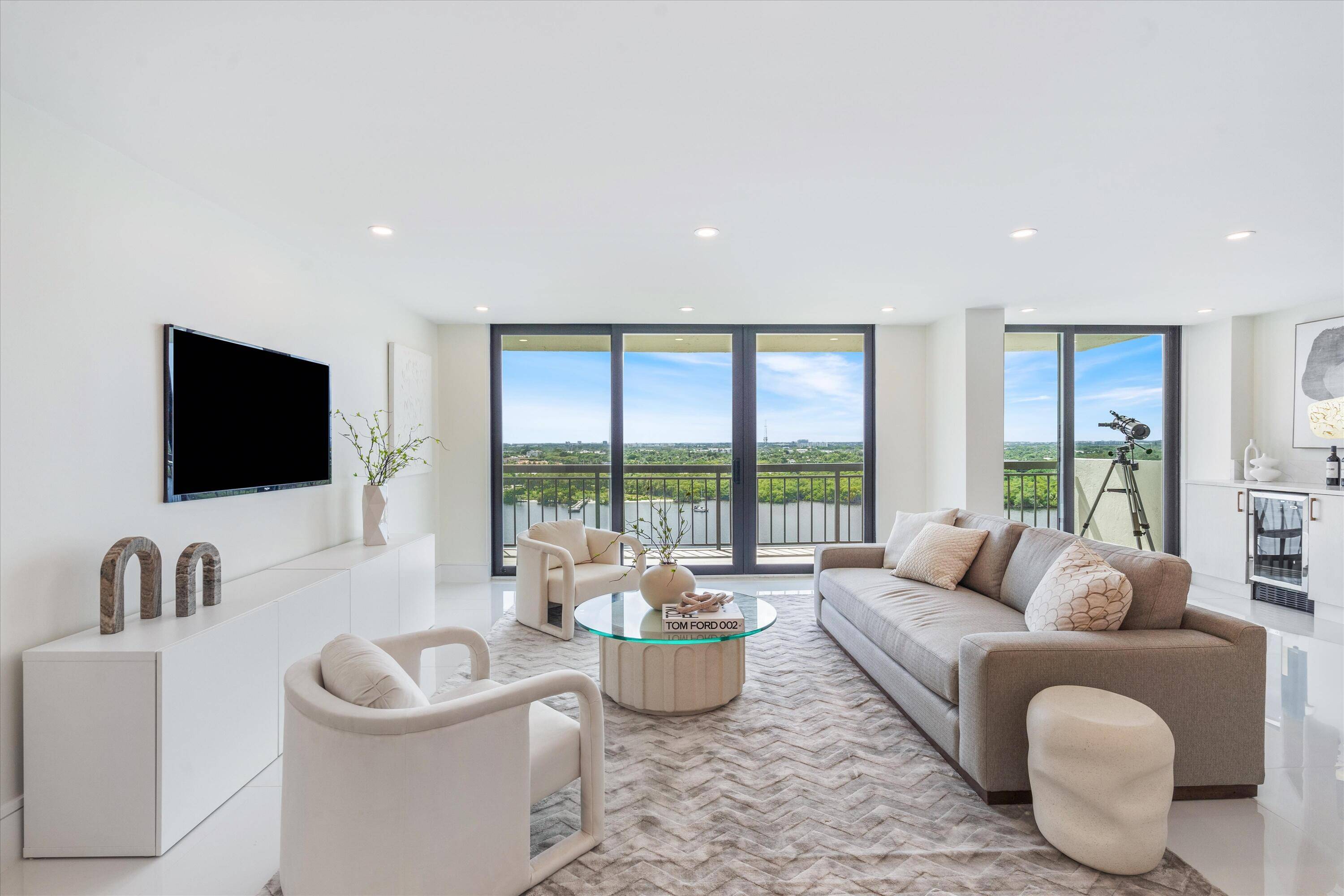 Newly remodeled and designer decorated, this 2 2 La Fontana condo is a rare Intracoastal gem, because it showcases a unique floor plan with a kitchen placement unlike any other ...