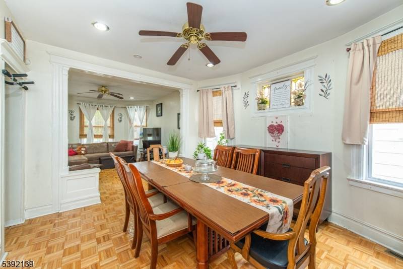 Spacious, well maintained 2 family home w bonus 3rd floor studio located directly across from Watsessing Park.