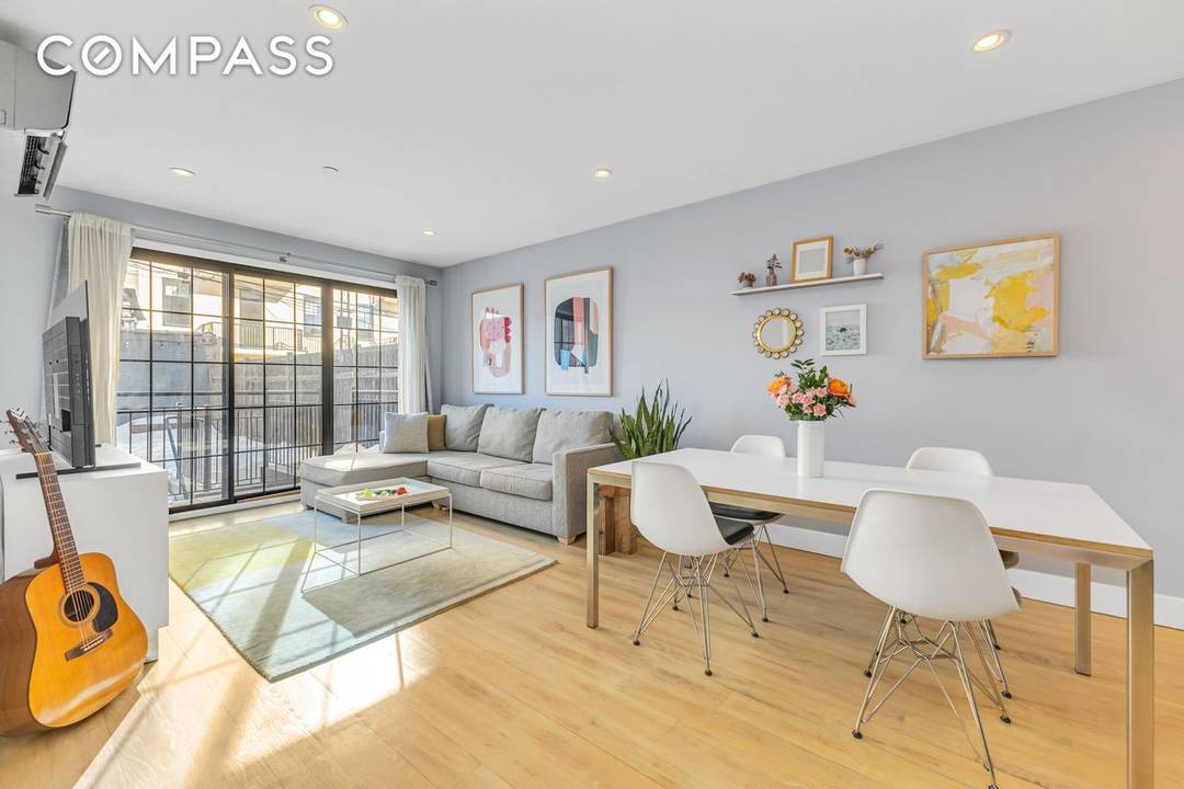 This sun filled Williamsburg duplex offers a rare combination of space, style, and everyday convenience.