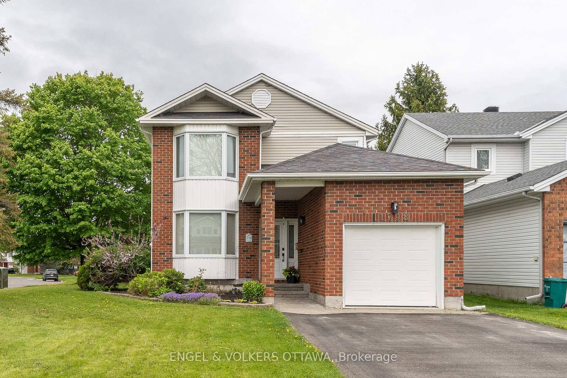 Located on a large corner lot in a quiet residential area of Orle ans, 1798 Tache Way is a beautifully updated detached home offering comfort, style, and functionality.