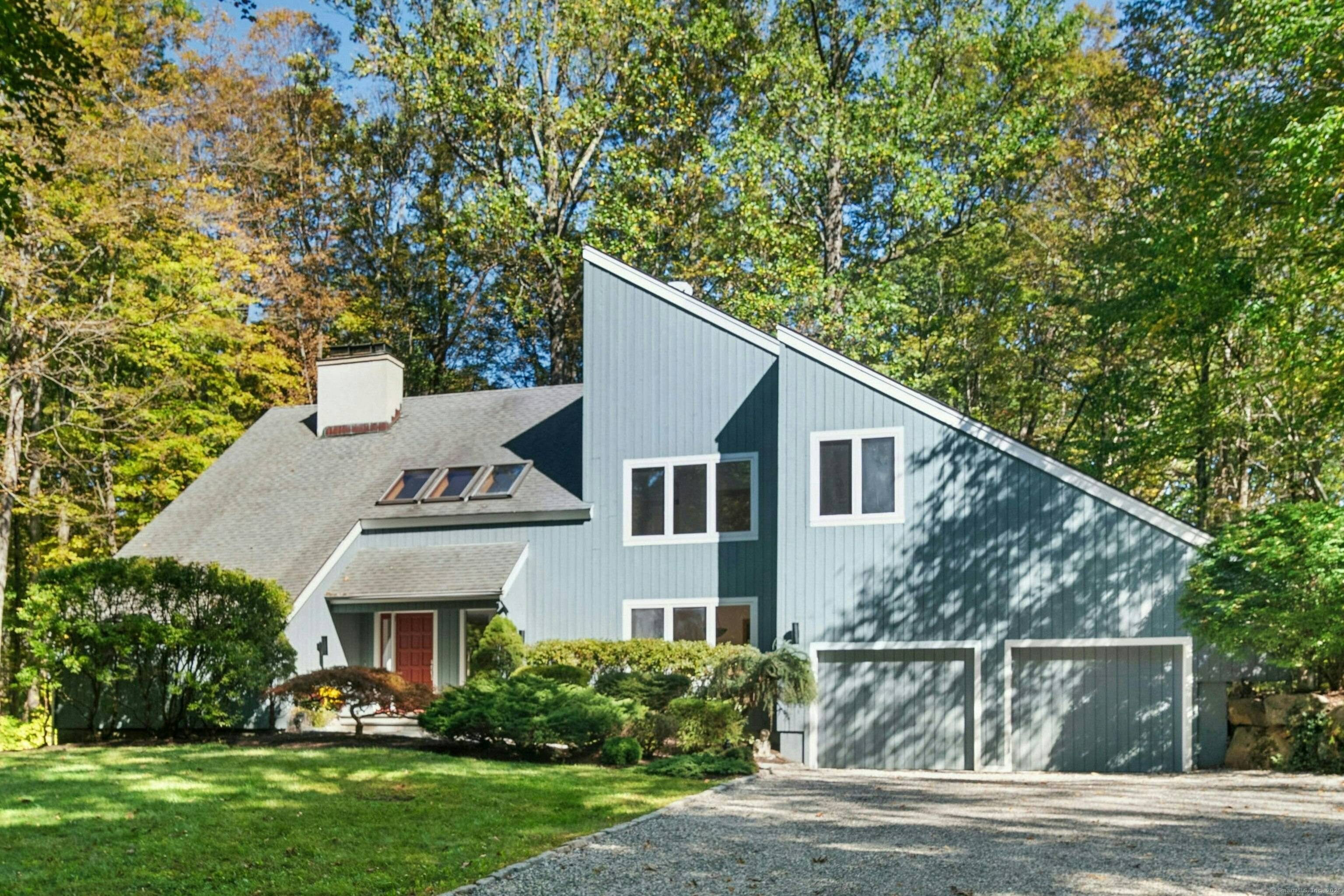 This Contemporary style home offers space, privacy, and a peaceful connection to nature.