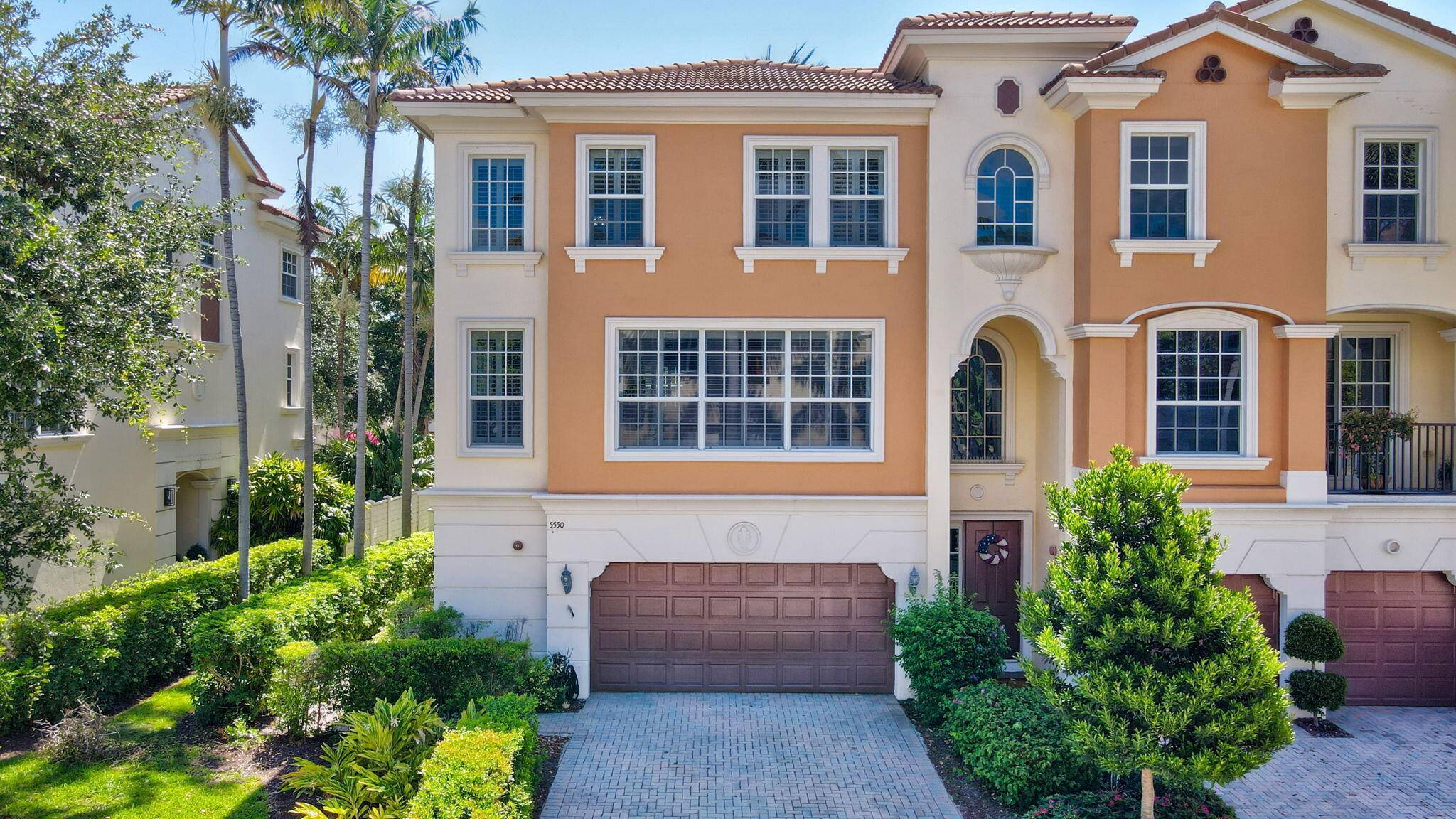 Welcome to this stunning townhome located in the prestigious Trieste community in East Boca Raton.