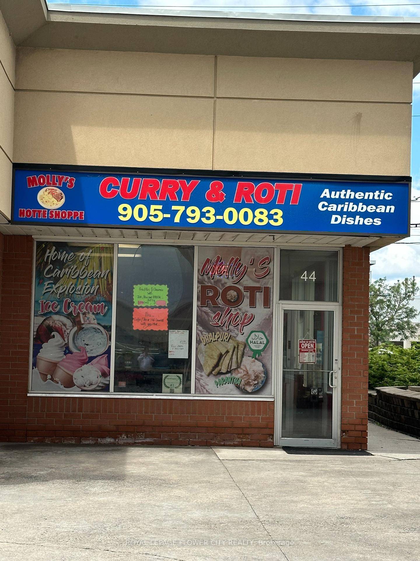 Mollys Roti place is up for sale upgraded kitchen with a take out and dine in restaurant next to the Chrysler plant possibility to be converted in to an Indian ...