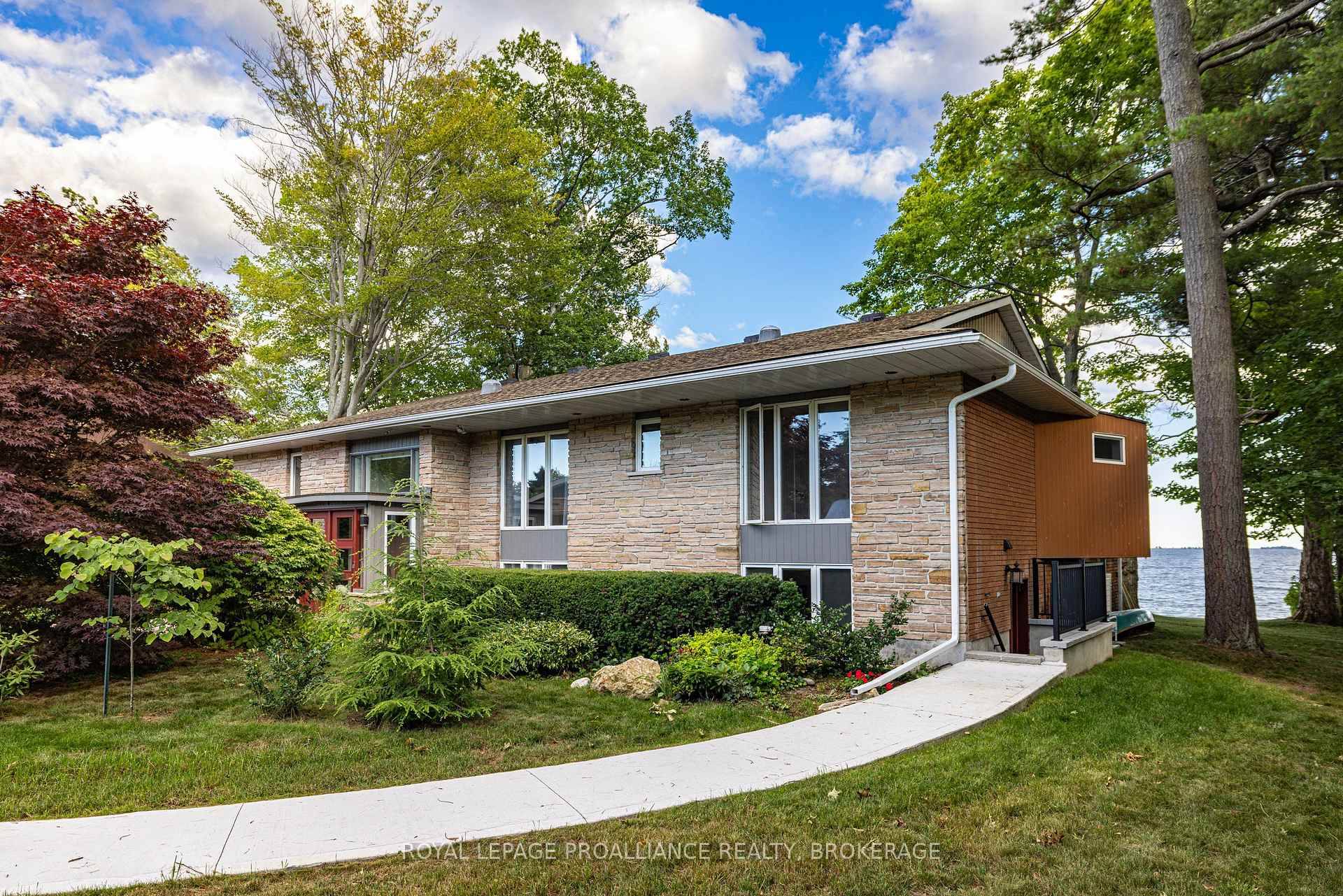 Discover a rare opportunity to purchase a stunning south facing waterfront home in the highly sought after Reddendale neighborhood of Kingston's West End.