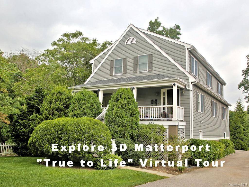 Stunning property with mature landscaping, garage parking and beautiful views.
