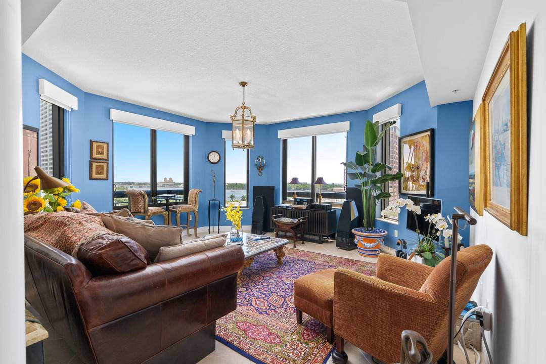 Direct East Intracoastal Ocean views Corner condo in one of the most desirable buildings Downtown !