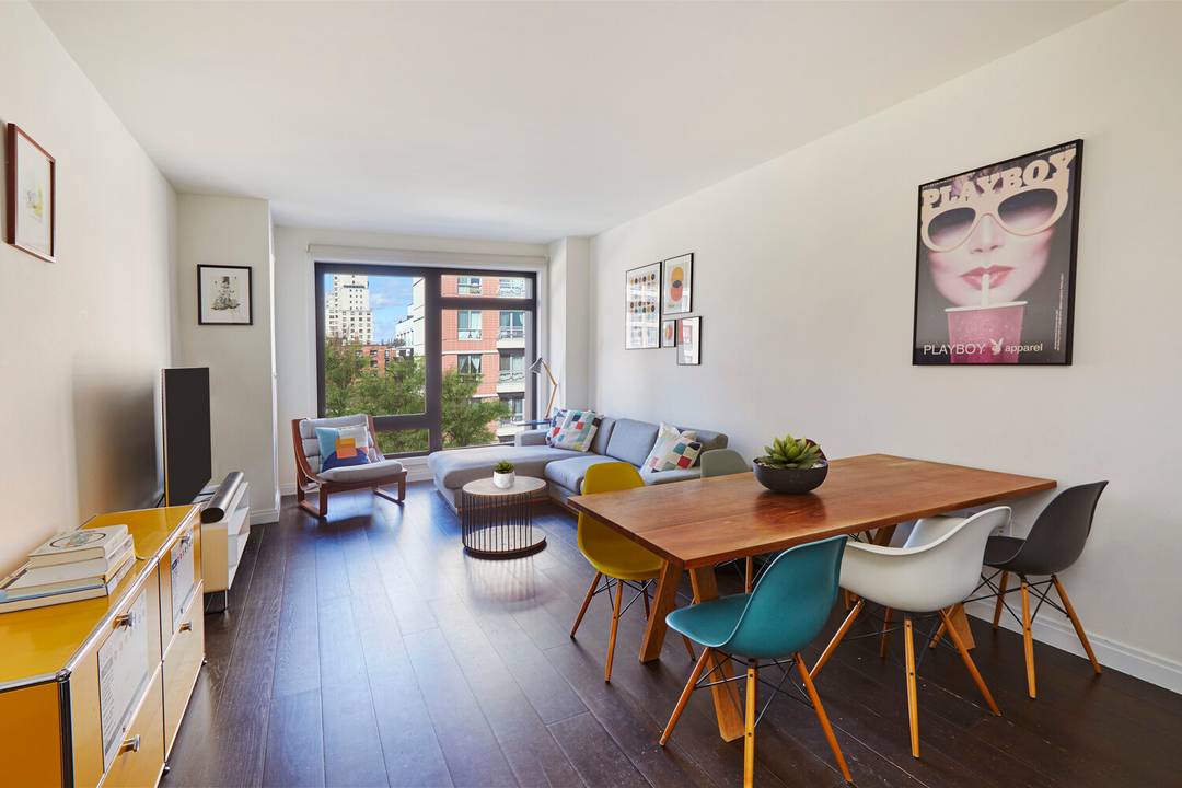 Welcome to Apartment 4B at Baltic Park Slope a spacious two bedroom, two bath residence with east and west exposures.