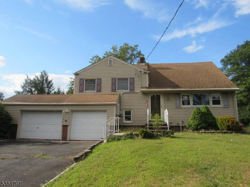 This spacious split level home offers four bedrooms and two full bathrooms.