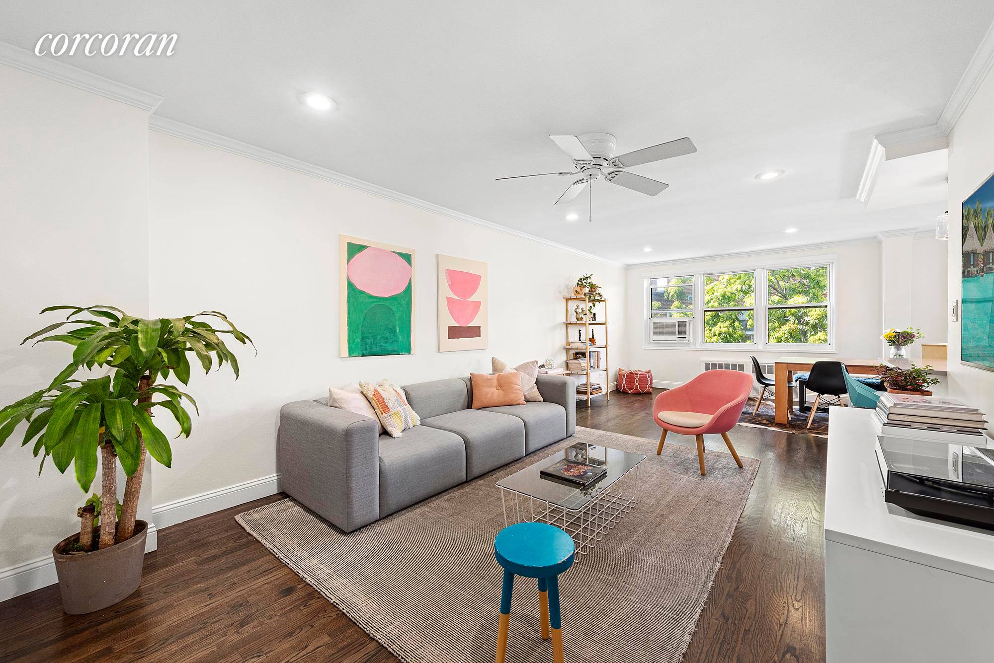 This is grand living in Queens.