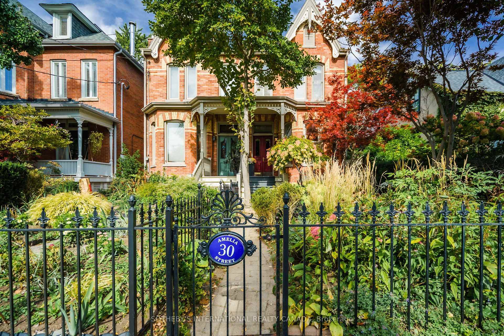 This Cabbagetown home is a special combination of original charm with contemporary design.