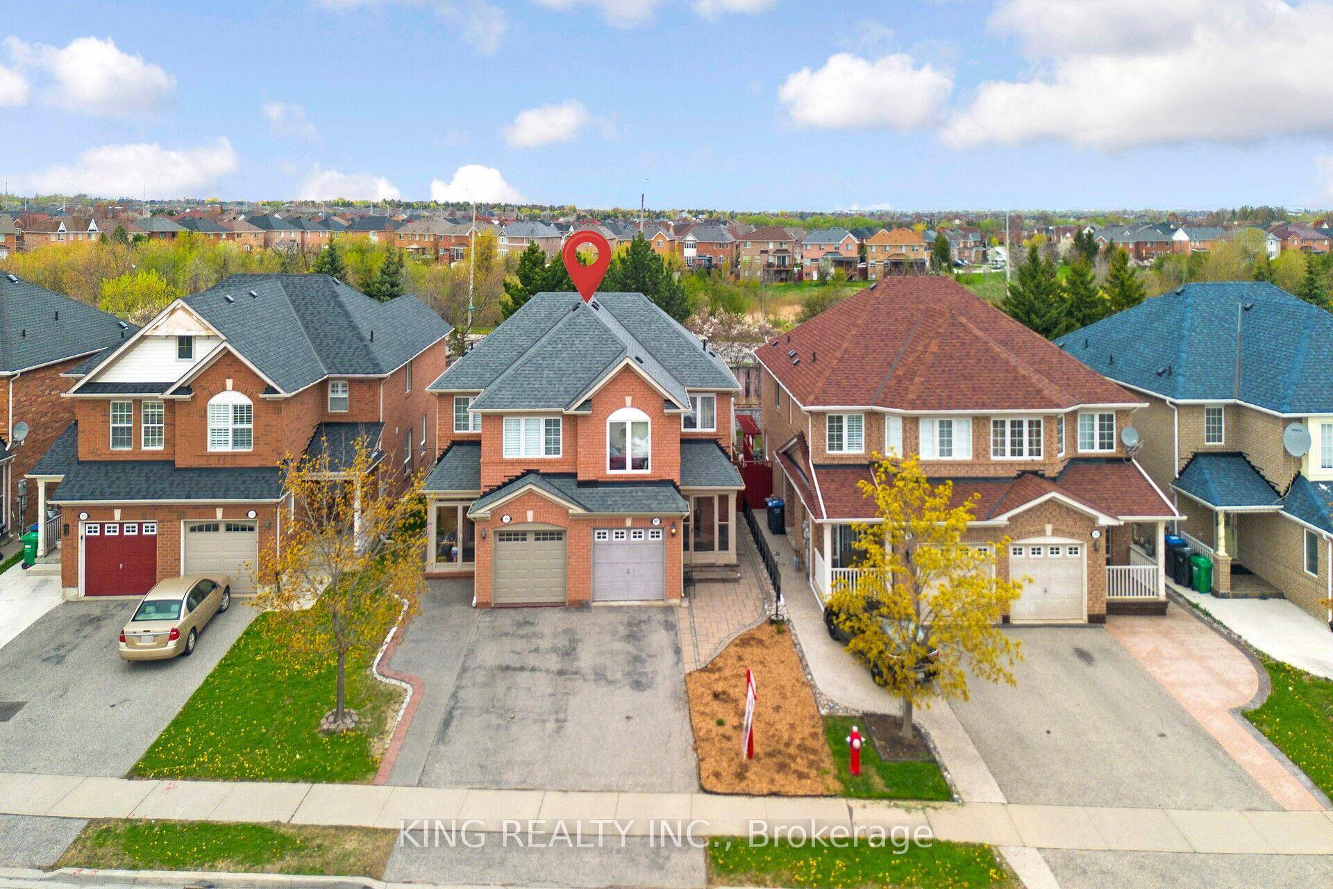 A rare, semi detached quality built Mattamy home in the Vales of Castlemore South.