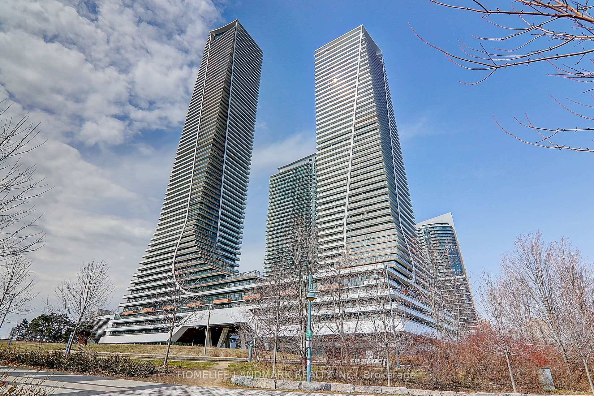 Beautiful 1 Bedroom Den Condo Den Can be used as office or bedroom located at the Modern Waterfront Community In Mimico !
