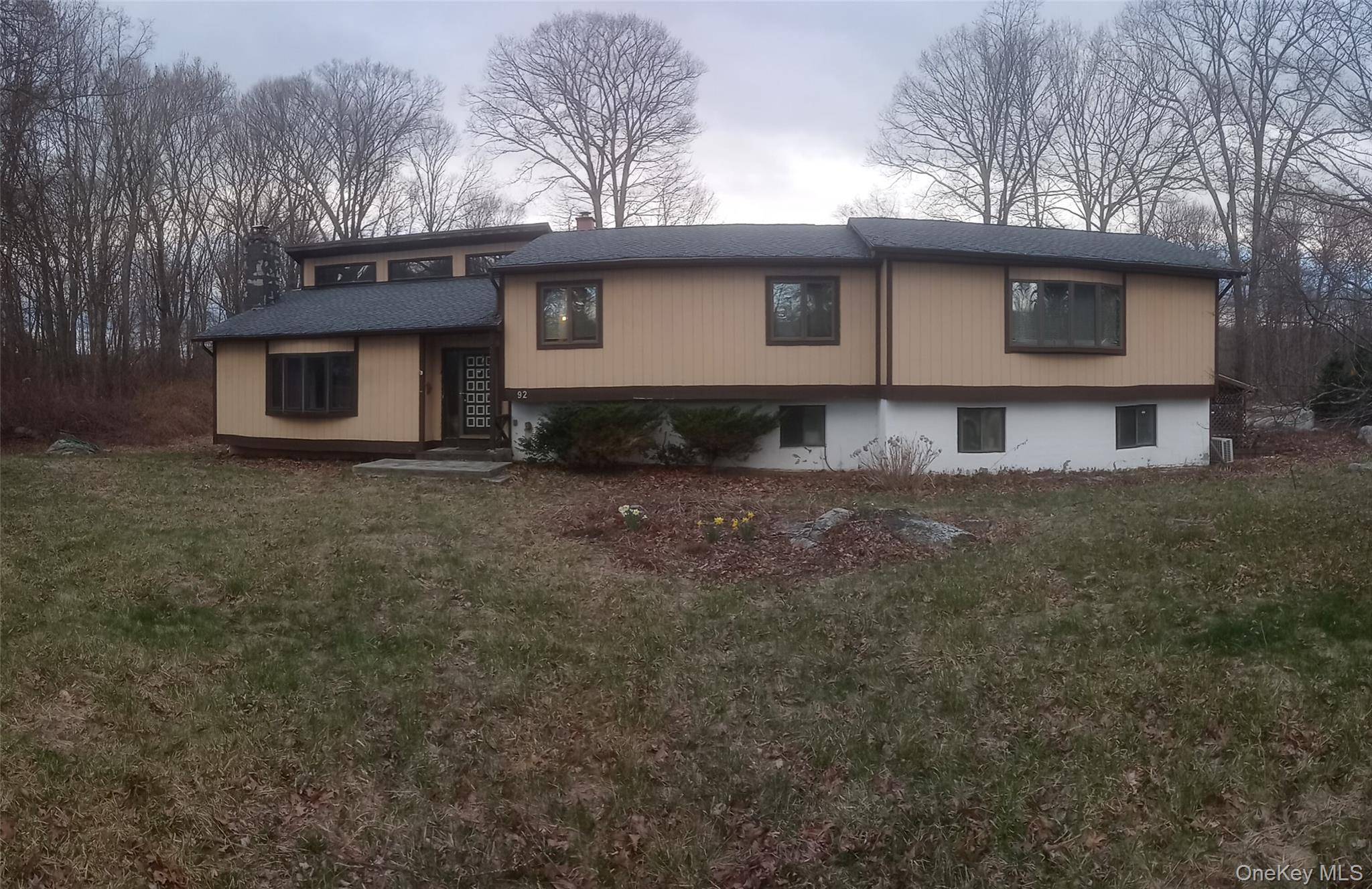 Large home on a corner lot open kitchen with new appliances in 2019 dinning are open to kitchen looks down on Living room.