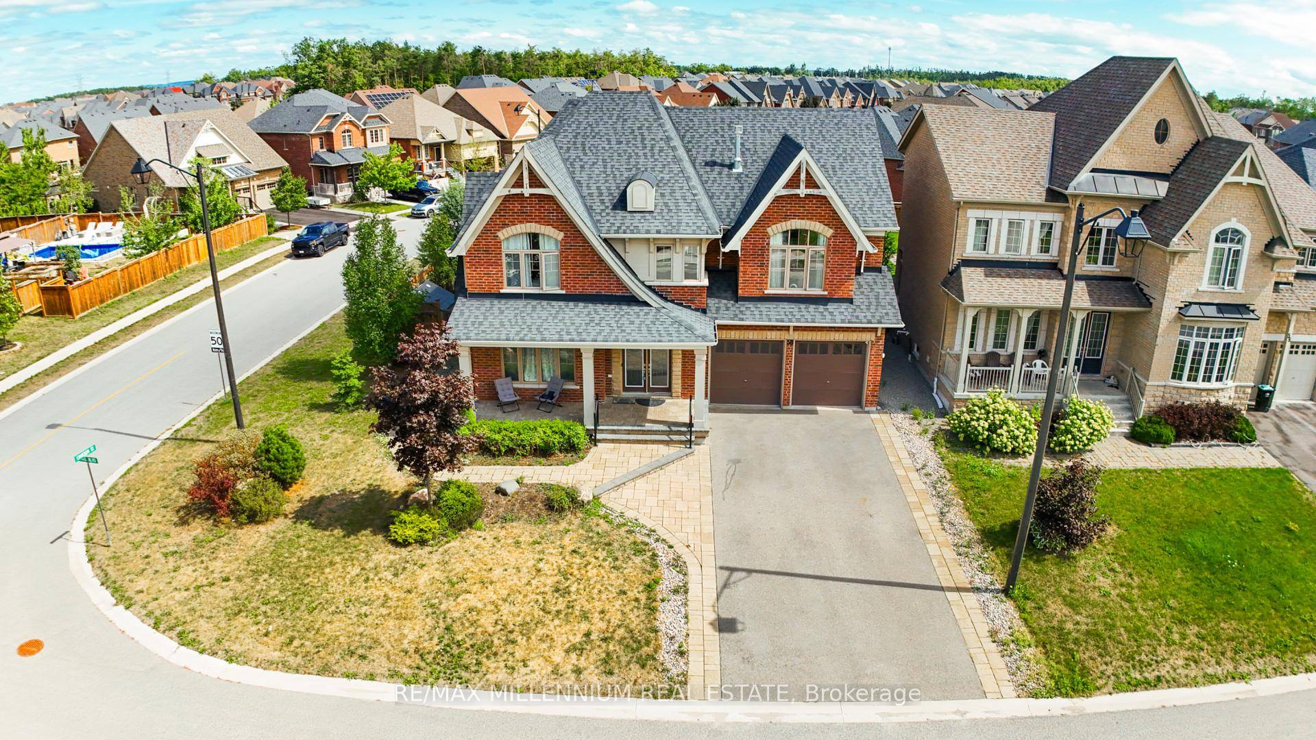 A real Show Stopper amp ; True pride of ownership, All brick Sun Filled Luxurious home in the exclusive Stonemanor Woods community.