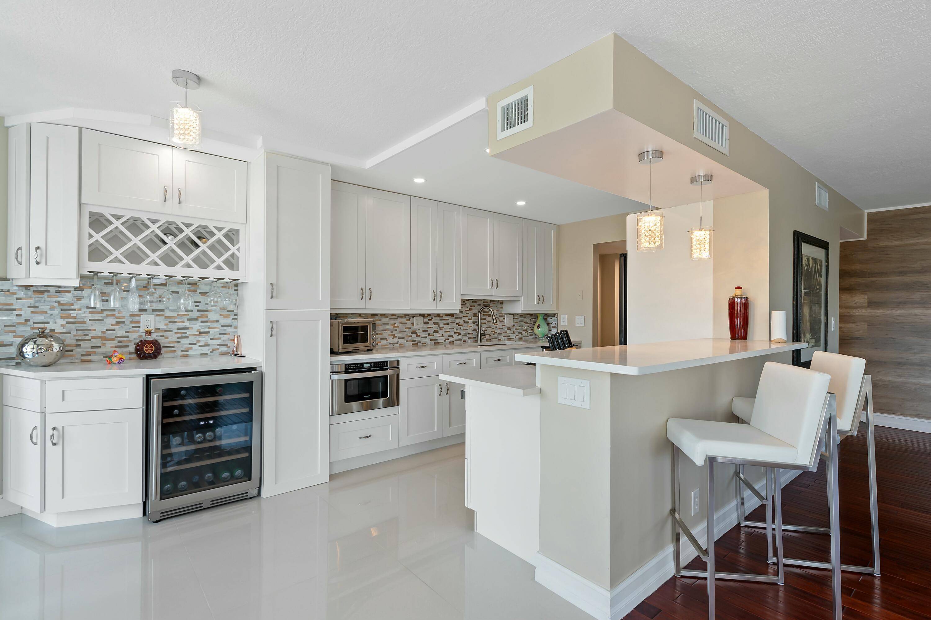 WOW ! Rarely available 3 Bedroom corner unit overlooking the marina and pool area.