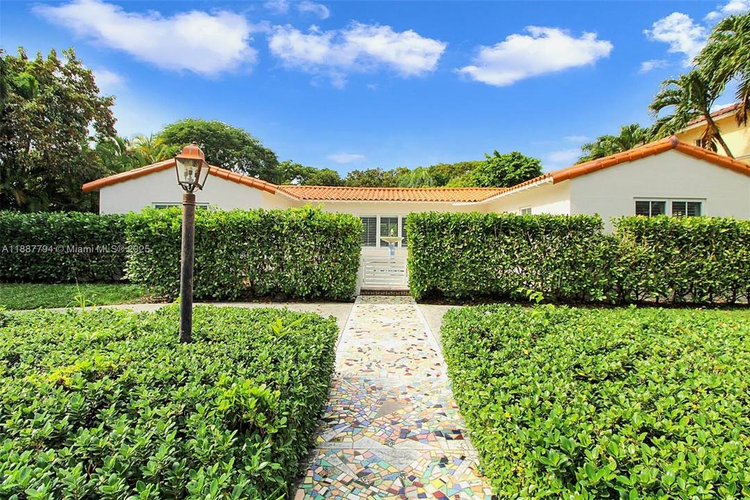 Discover a hidden gem. Double Lot on Quiet Coral Gables Block, with Access from Eighth Street Permanently Blocked.