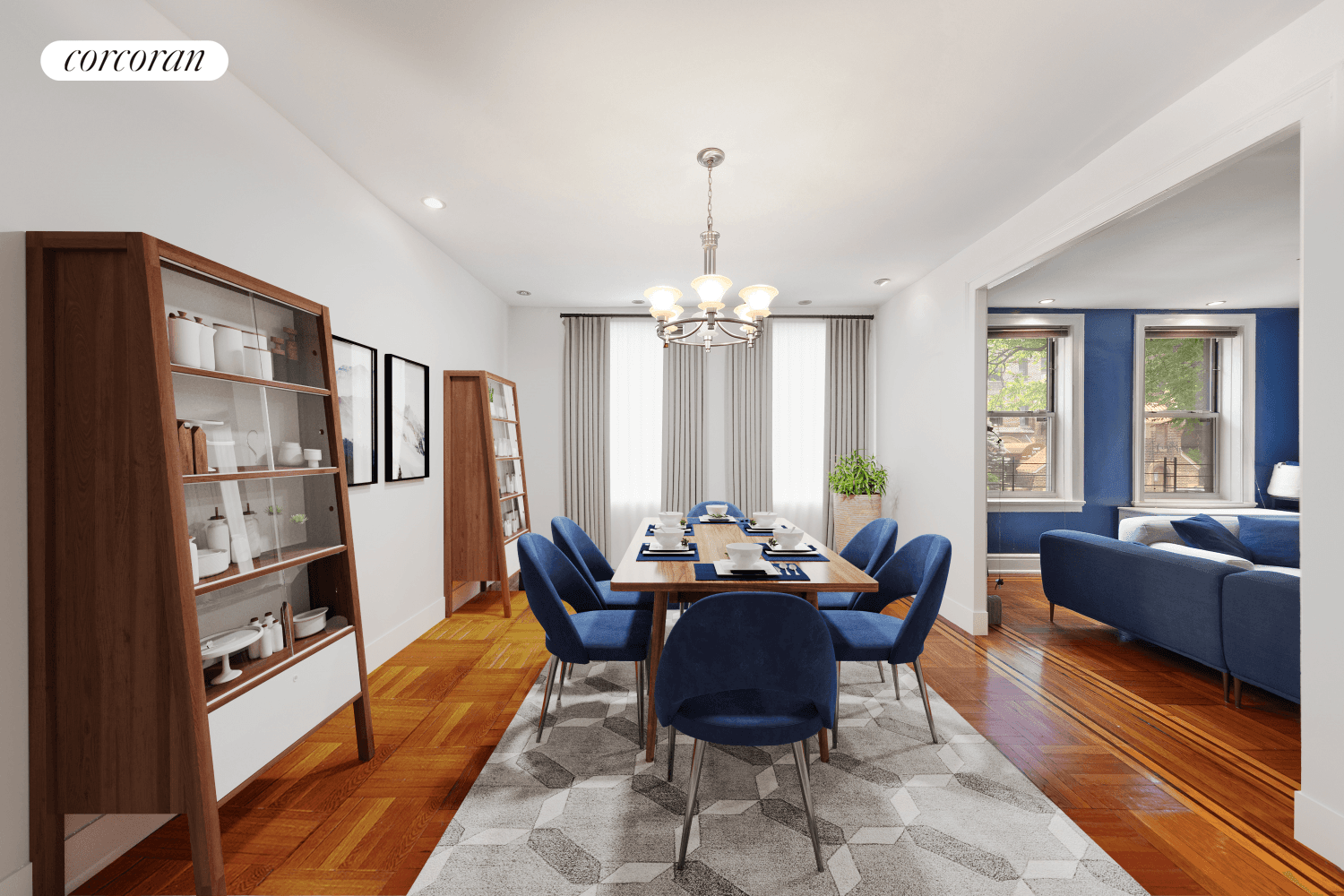 Step through the door and you're greeted by a foyer that feels like a warm hello, a quiet nod that you've arrived somewhere meaningful.