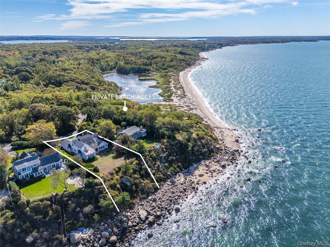 Set directly on the Long Island Sound, this waterfront home offers a rare opportunity to create something truly special in an exceptional location.