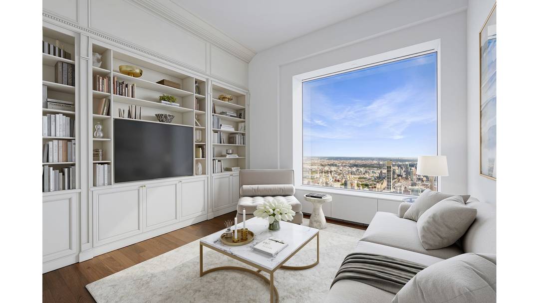 Please note furniture and art have been virtually added.