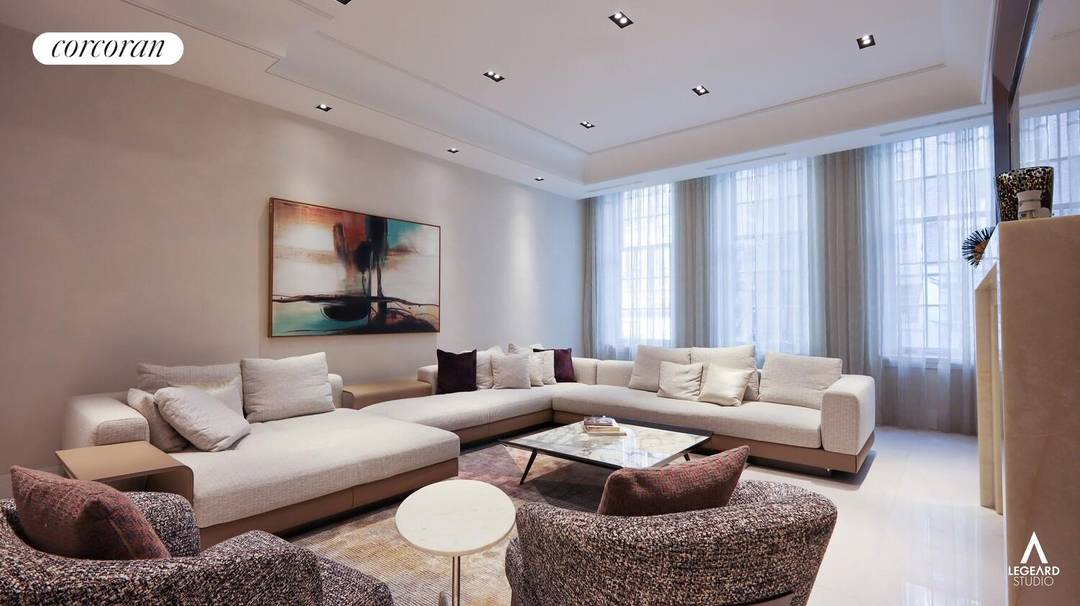 46 East 66th Street Townhouse This pristine, 20 foot wide townhouse is tucked away in one of Manhattan's most coveted locations, between Madison and Park avenueson the Upper East Side.