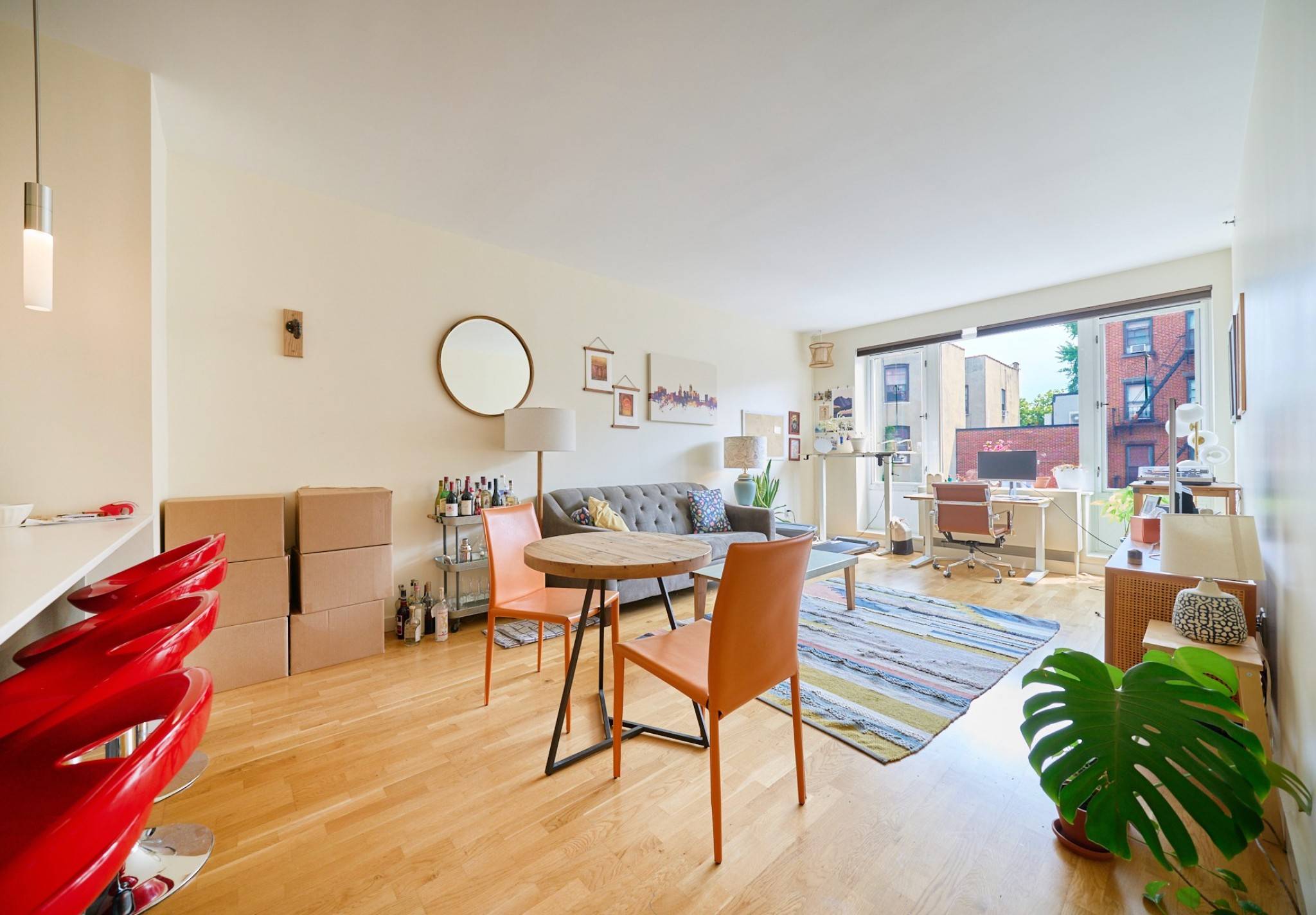 APARTMENT FEATURES King Size Bedroom Walk In Closet Open, Island Kitchen w Glacier White Quartz Countertops Oversized Floor to Ceiling Windows w Eastern Views In Unit Washer amp ; Dryer ...