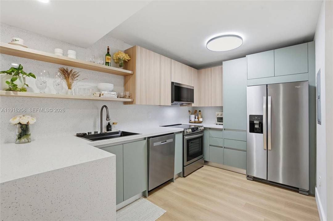 Top floor corner unit. Assigned parking.