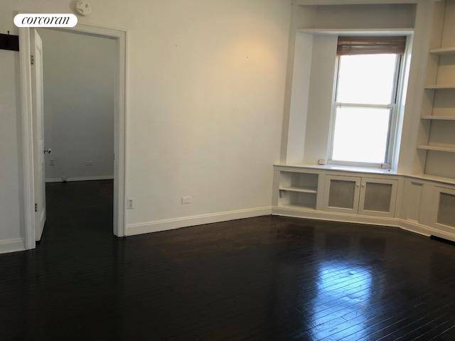 1 Bedroom with lots of light, Tons of Closet and Storage Space, Large Bedroom and Dark Stained Hardwood Floors Throughout.