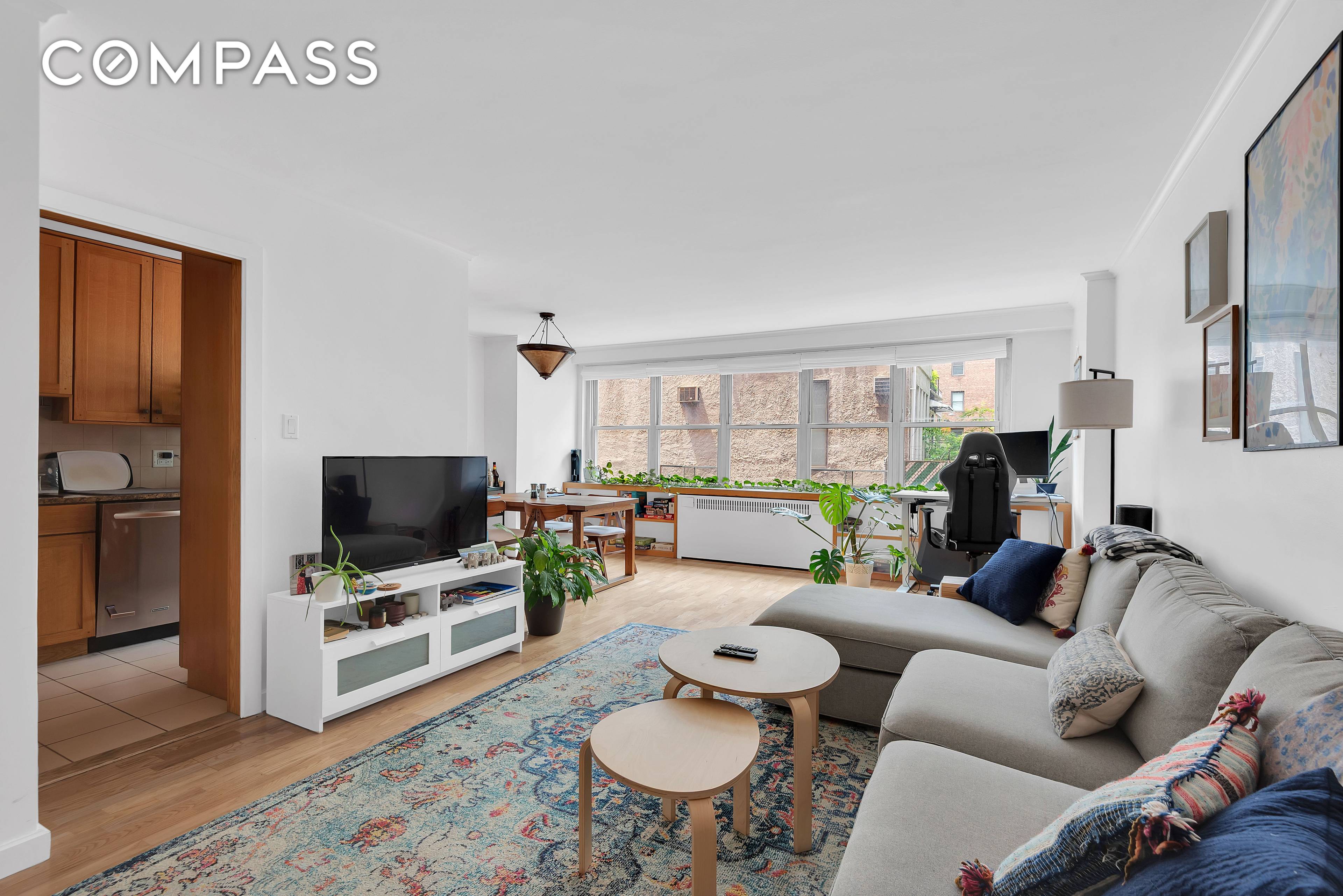 Refined and Spacious 1 Bed Convertible 2BR with Natural Light in Prime Kips Bay This expansive junior four convertible two bedroom home offers exceptional light all day and versatile space ...