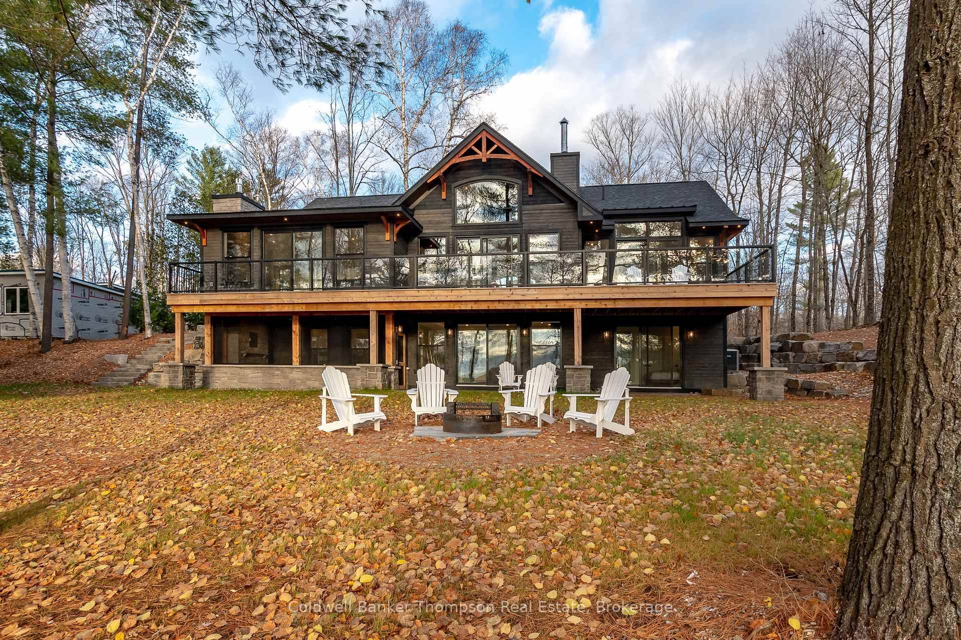 Welcome to this brand new custom built masterpiece on the coveted shores of Lake of Bays.
