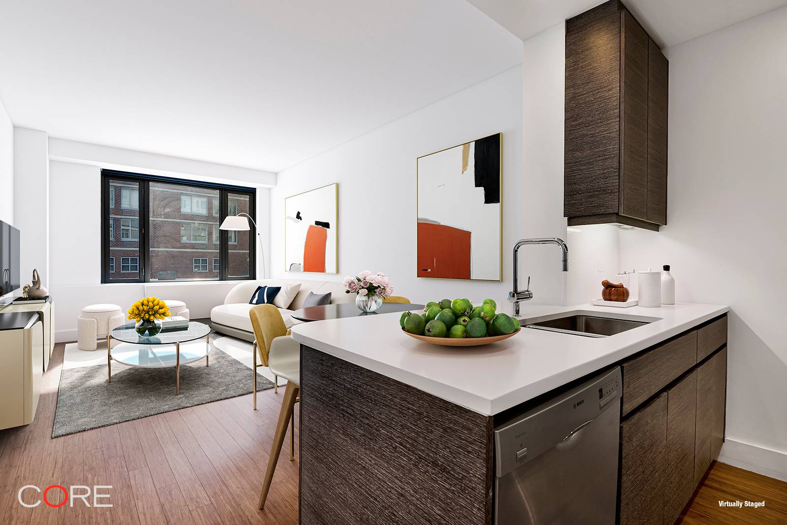 Enter a lifestyle where every detail feels thoughtfully composed welcome to Residence 2D at 305W16, a home that effortlessly blends elegance, efficiency, and the vibrant pulse of New York City.