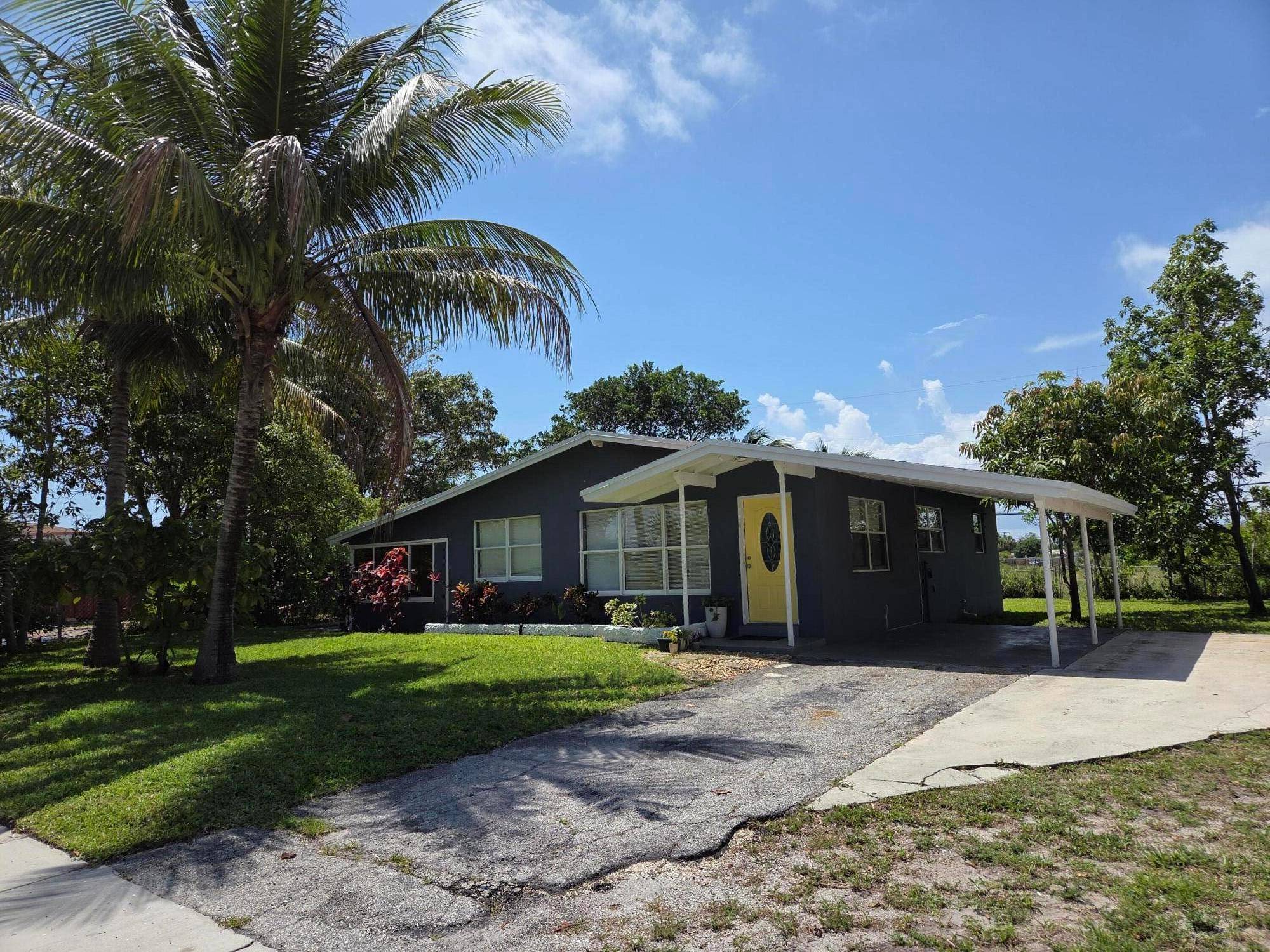 Ready to move in home with private back yard.