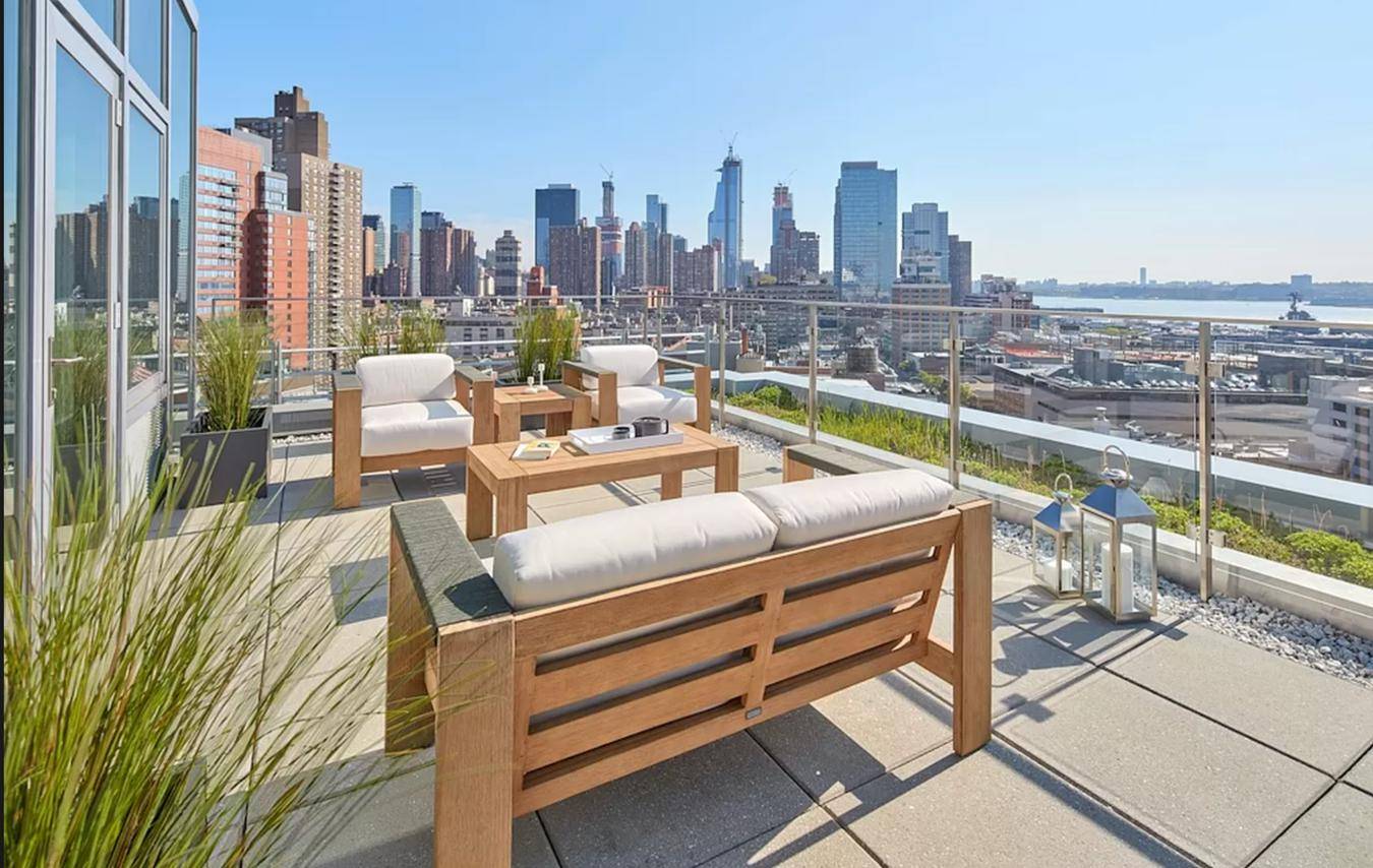 This unique and special corner two bedroom with Huge private terrace is a must see.