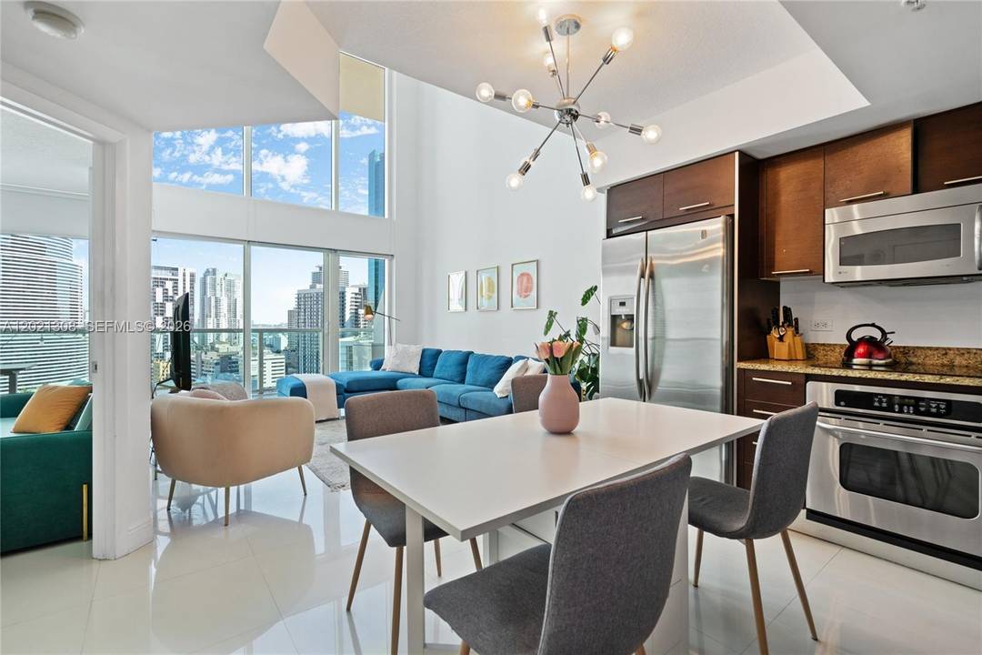 Welcome to one of Brickell's most distinctive addresses a stunning 2 story loft in the South Tower of Brickell on the River, the newer and taller of the two iconic ...