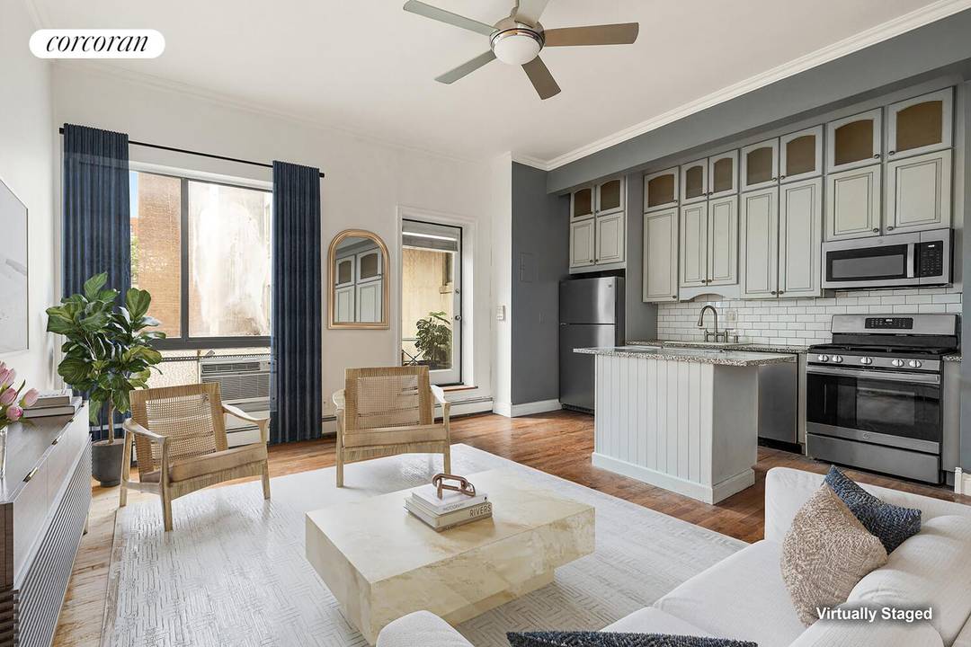 Welcome to 759 President Street, apartment 2G, a thoughtfully designed one bedroom home in the heart of Park Slope.